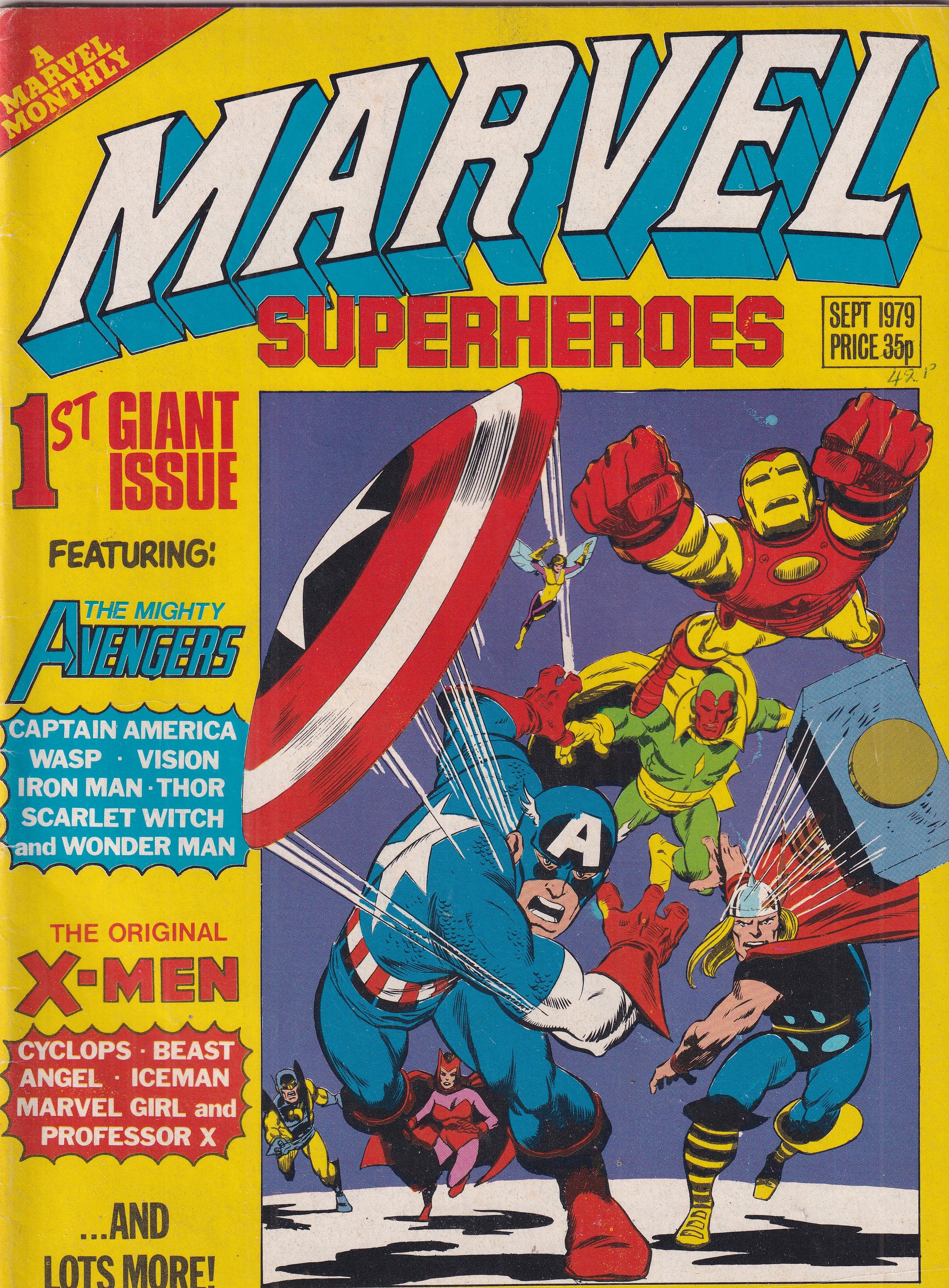 Marvel Super- Heroes SEPT 1979 - Slab City Comics 