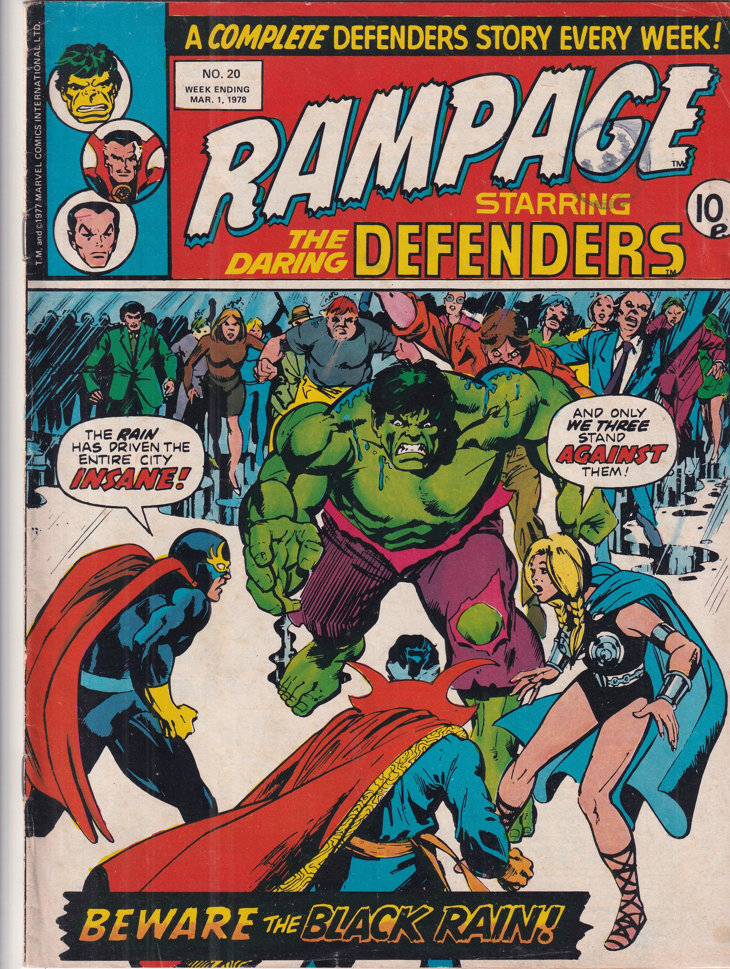 Rampage #20 - Slab City Comics 