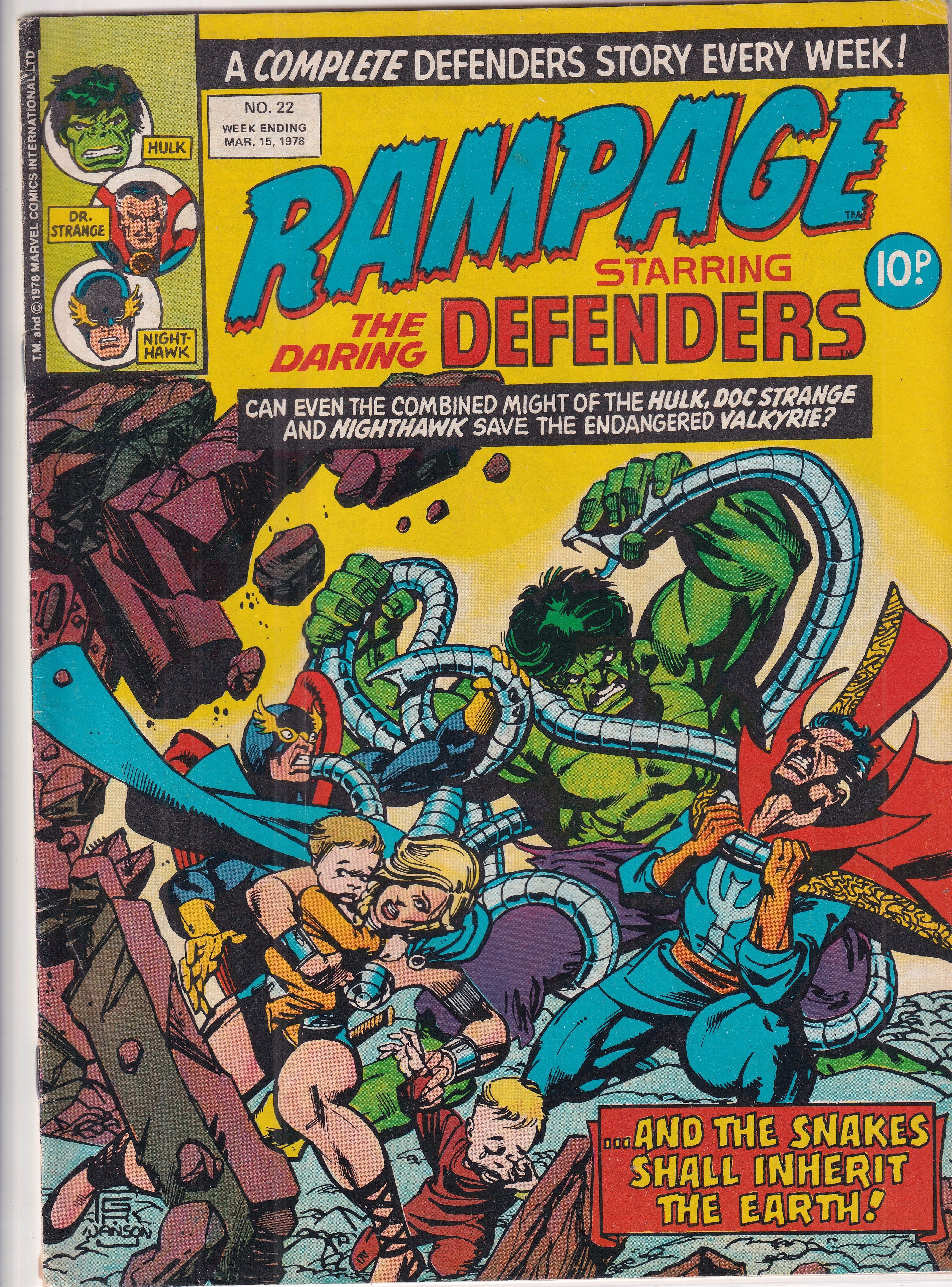 Rampage #22 - Slab City Comics 