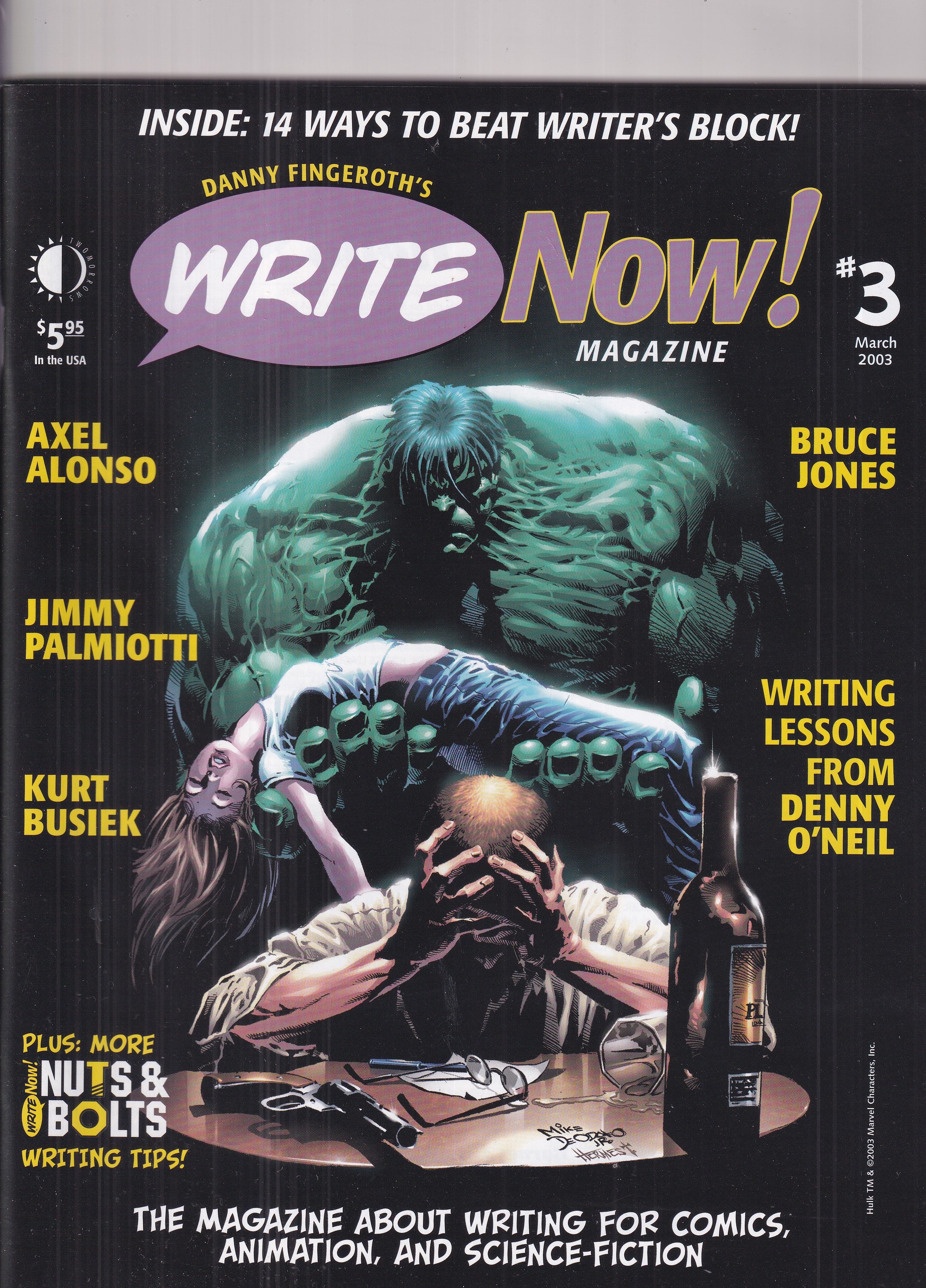 WRITE NOW MAGAZINE #3 - Slab City Comics 