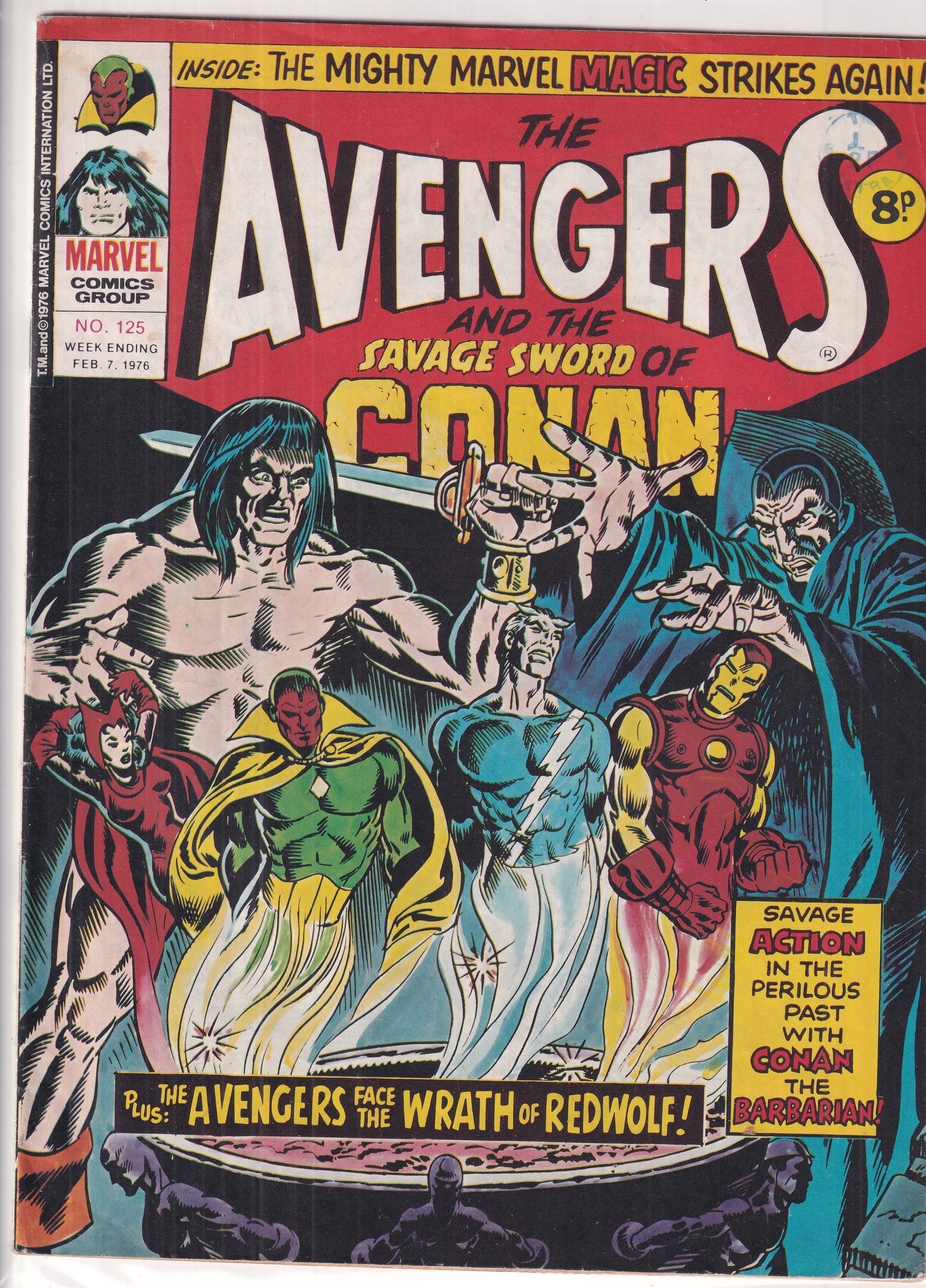 The Avengers #125 - Slab City Comics 