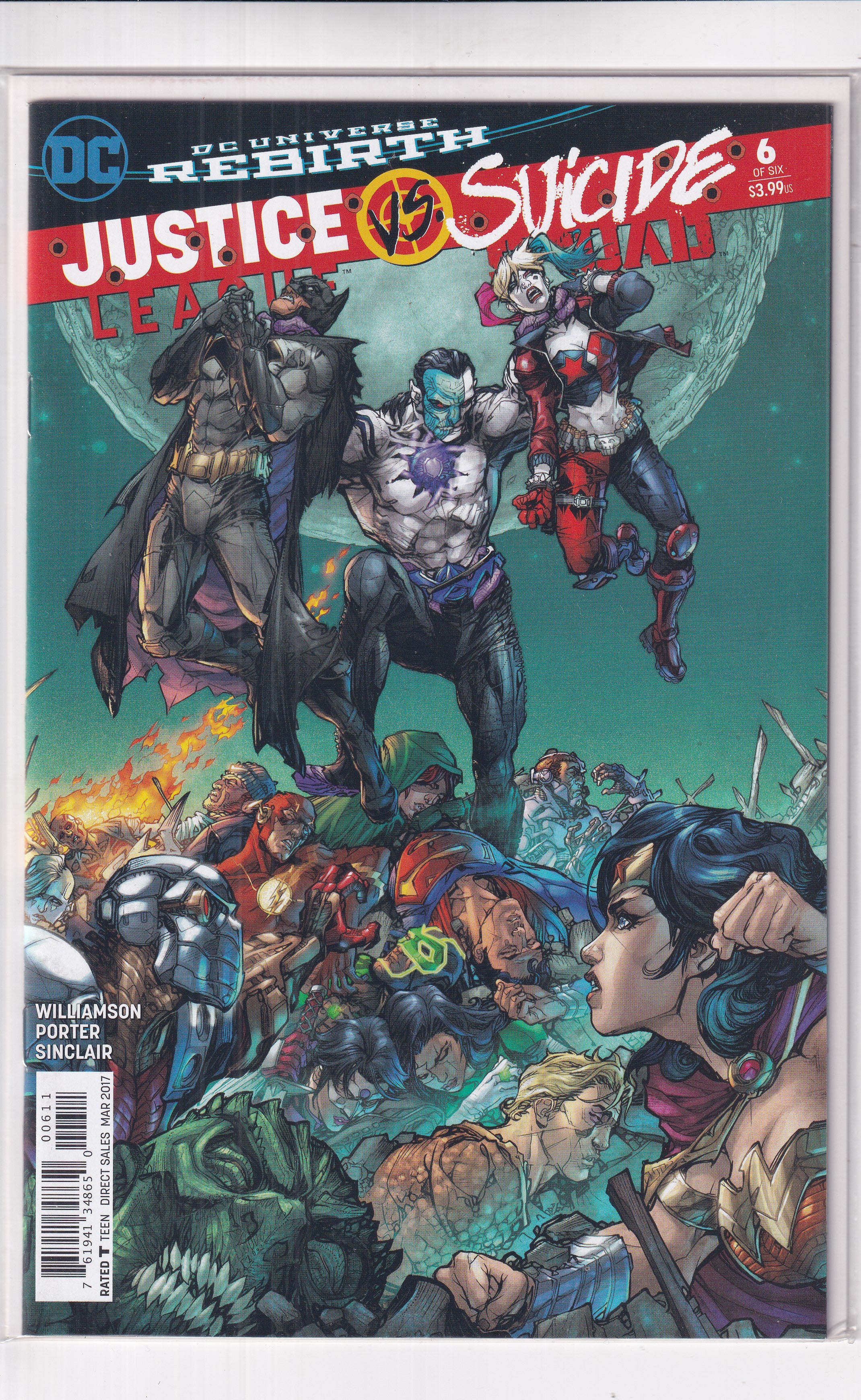 JUSTICE LEAGUE VS SUICIDE SQUAD #6 - Slab City Comics 