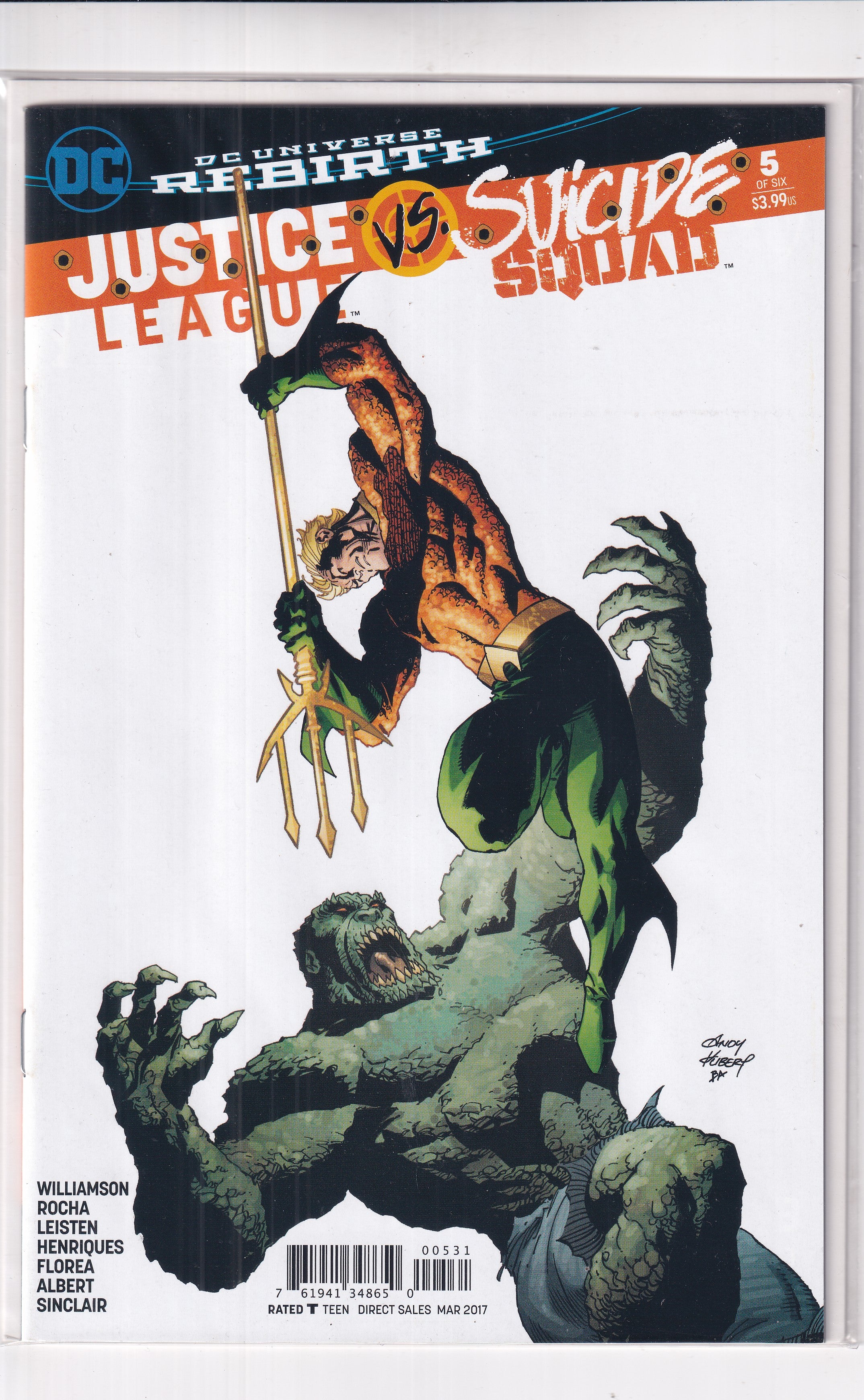 JUSTICE LEAGUE VS SUICIDE SQUAD #5 - Slab City Comics 