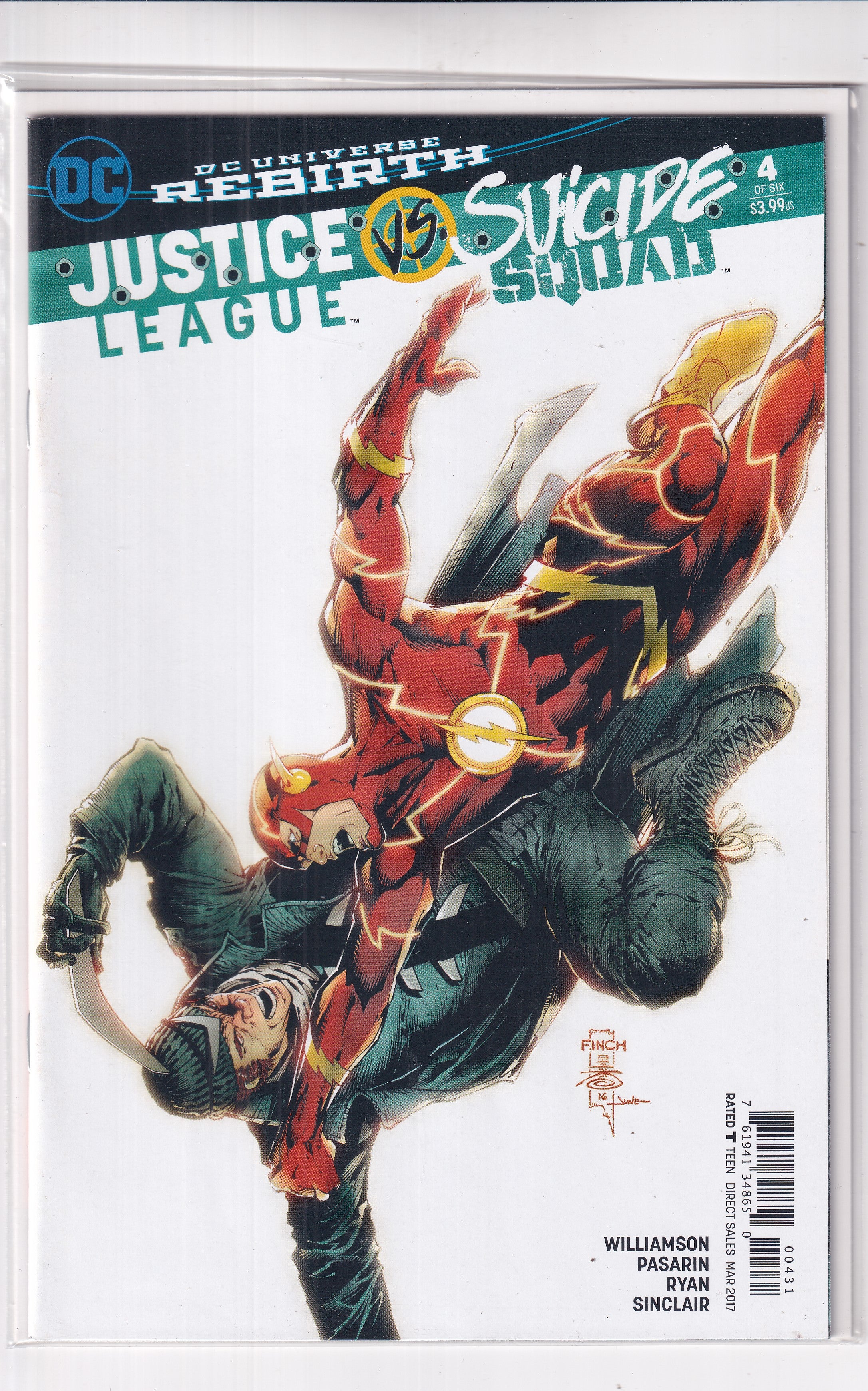 JUSTICE LEAGUE VS SUICIDE SQUAD #4 - Slab City Comics 