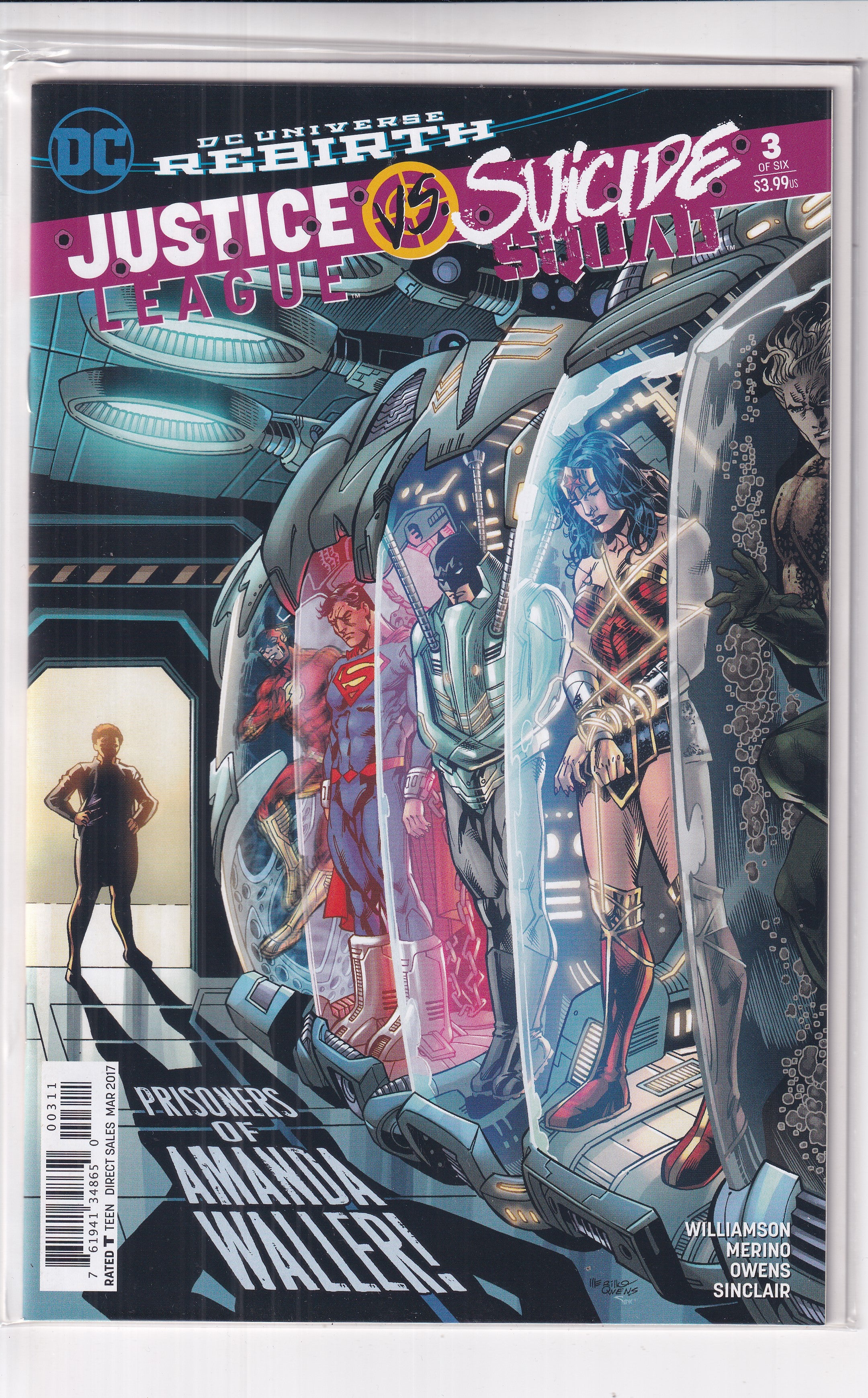 JUSTICE LEAGUE VS SUICIDE SQUAD #3 - Slab City Comics 