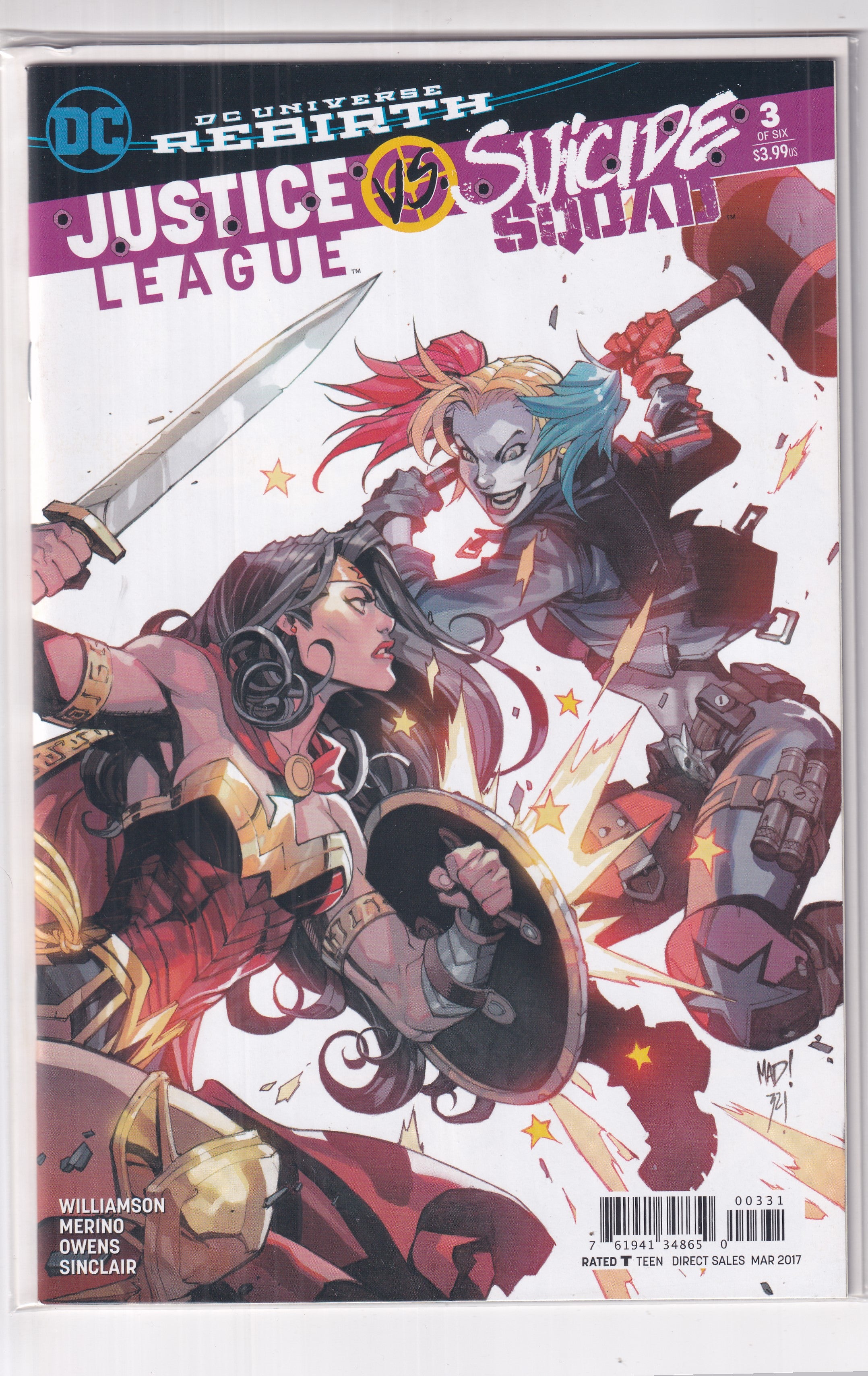 JUSTICE LEAGUE VS SUICIDE SQUAD #3 - Slab City Comics 