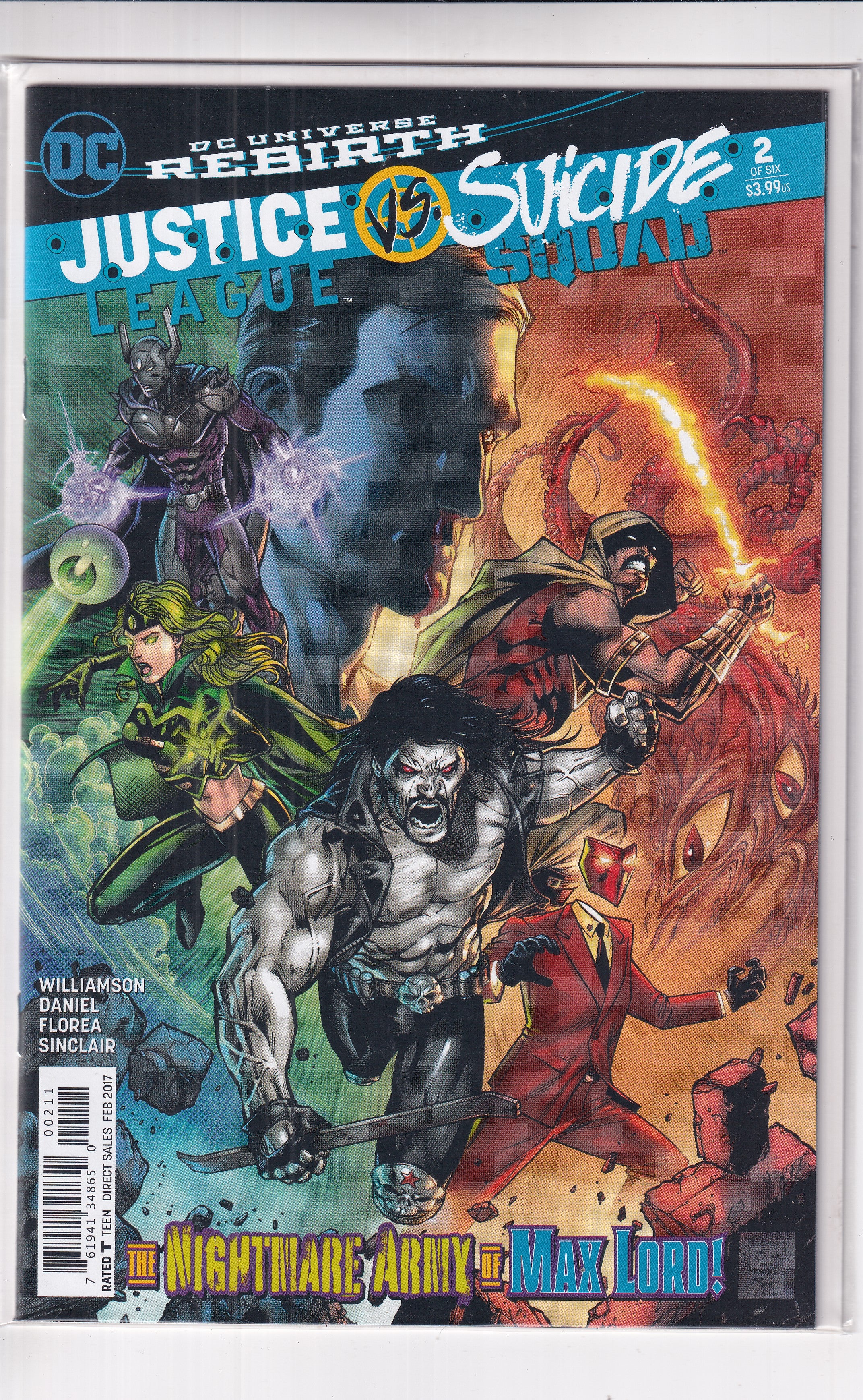 JUSTICE LEAGUE VS SUICIDE SQUAD #2 - Slab City Comics 