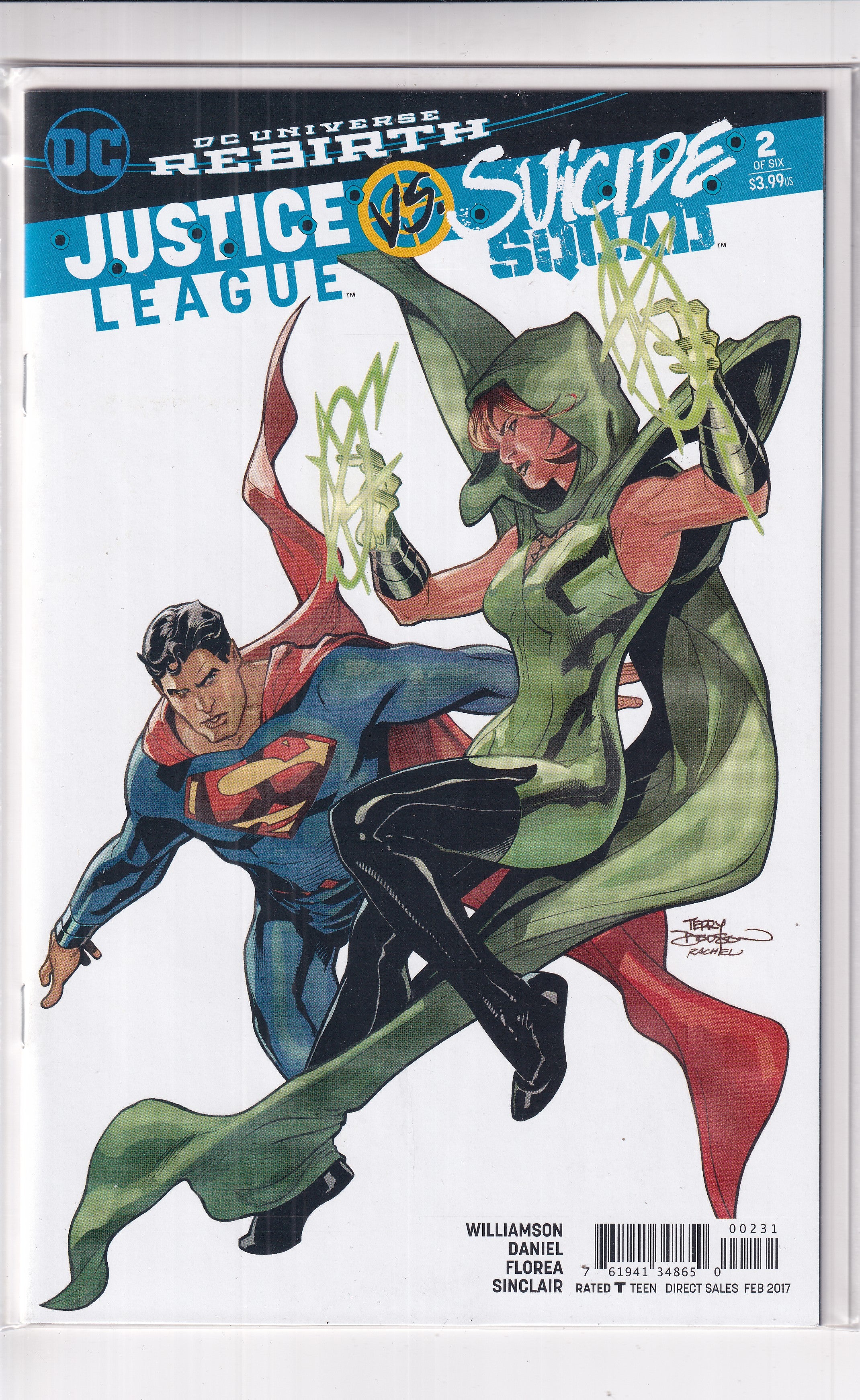 JUSTICE LEAGUE VS SUICIDE SQUAD #2 - Slab City Comics 