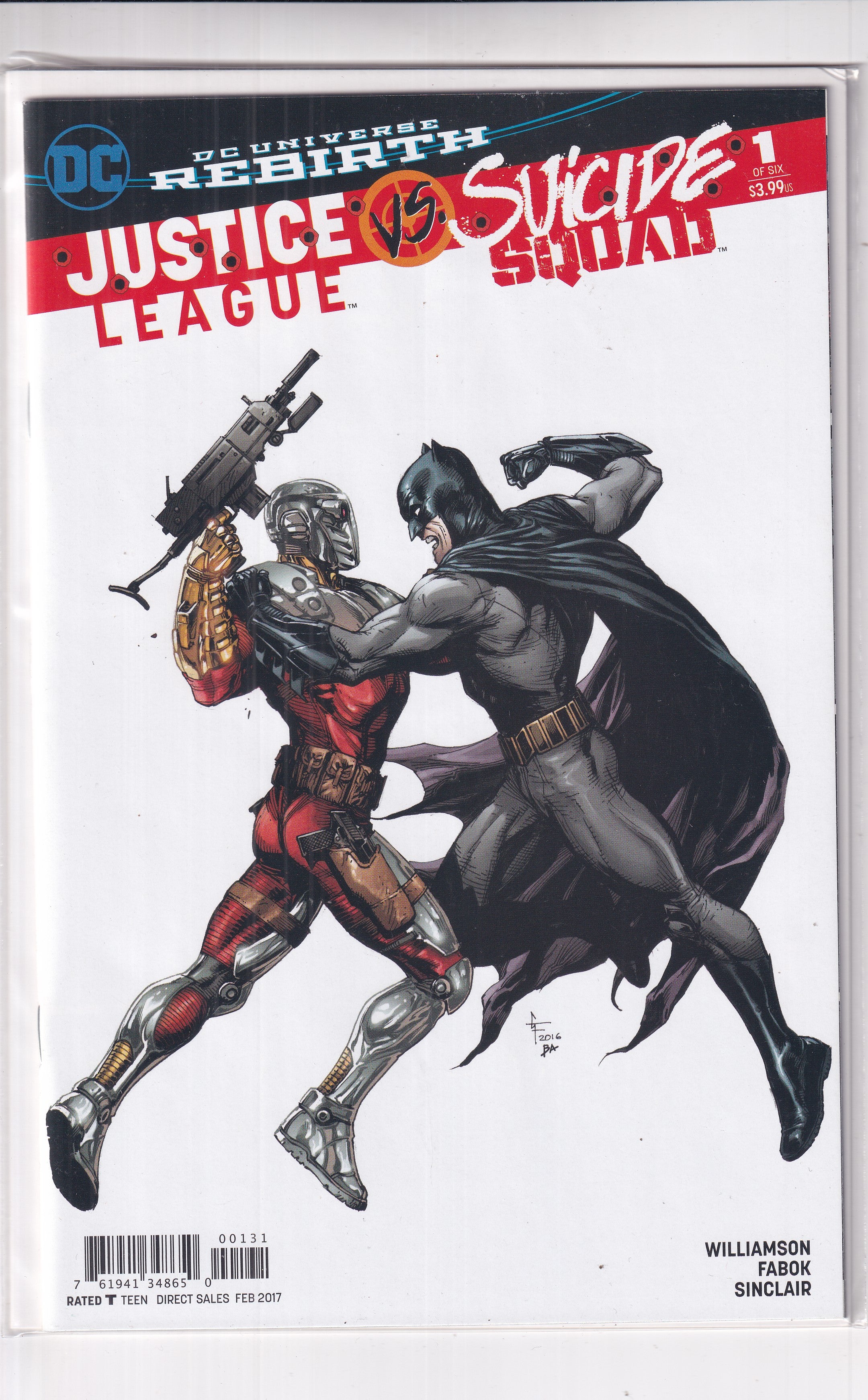 JUSTICE LEAGUE VS SUICIDE SQUAD #1 - Slab City Comics 