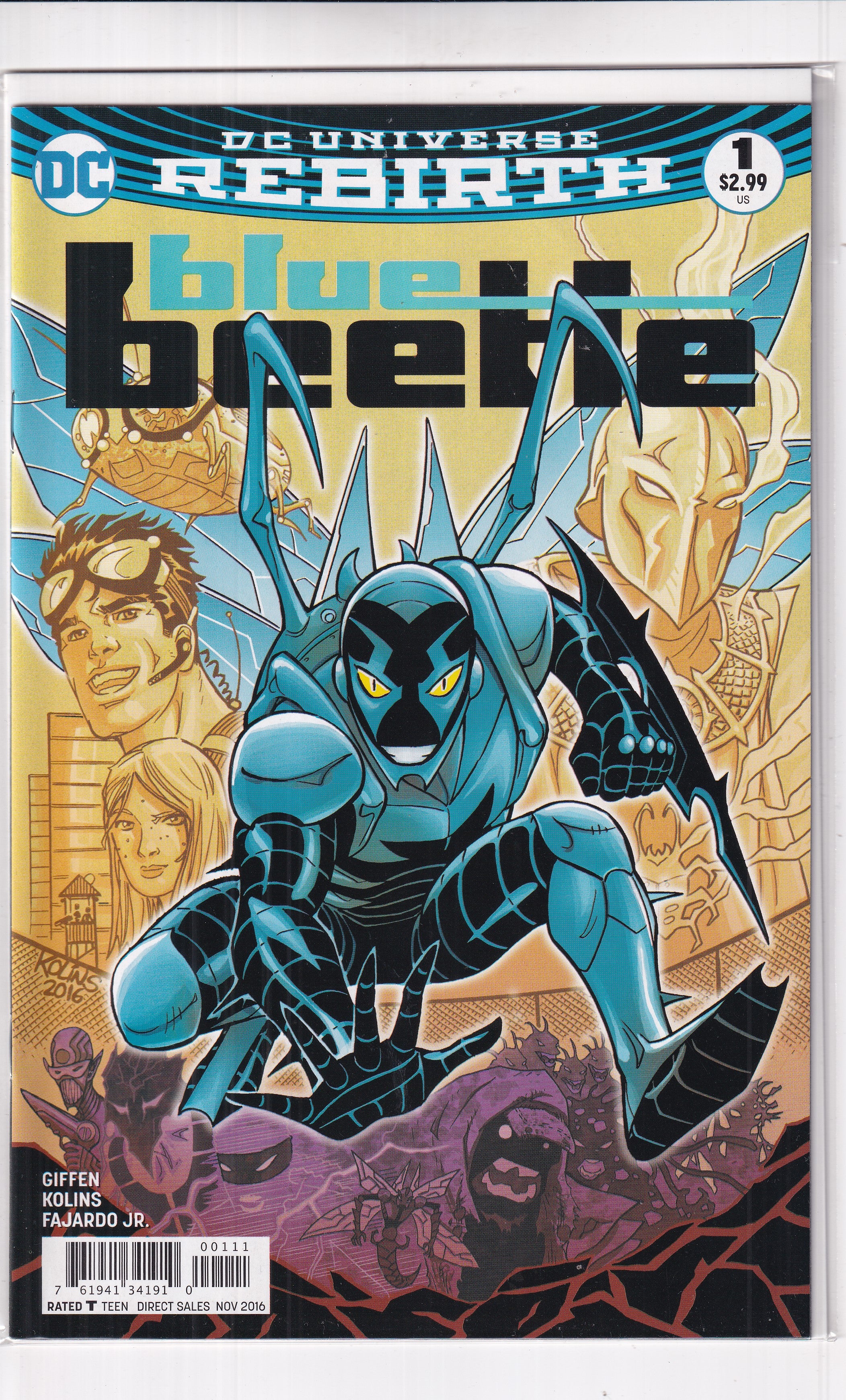 BLUE BEETLE #1 - Slab City Comics 