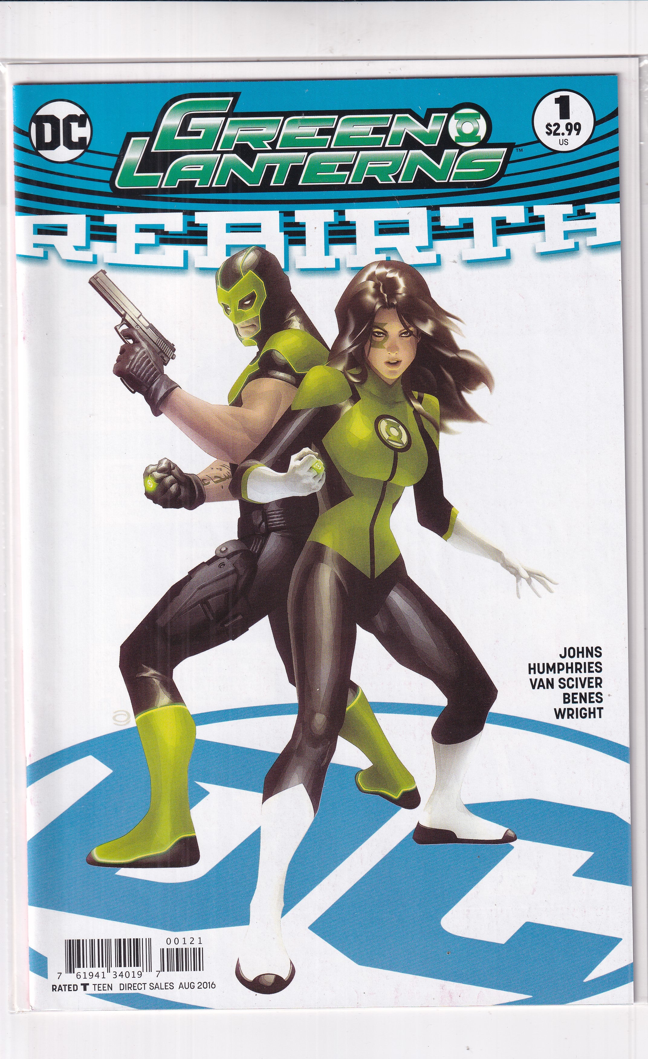 GREEN LANTERNS #1 VARIANT - Slab City Comics 