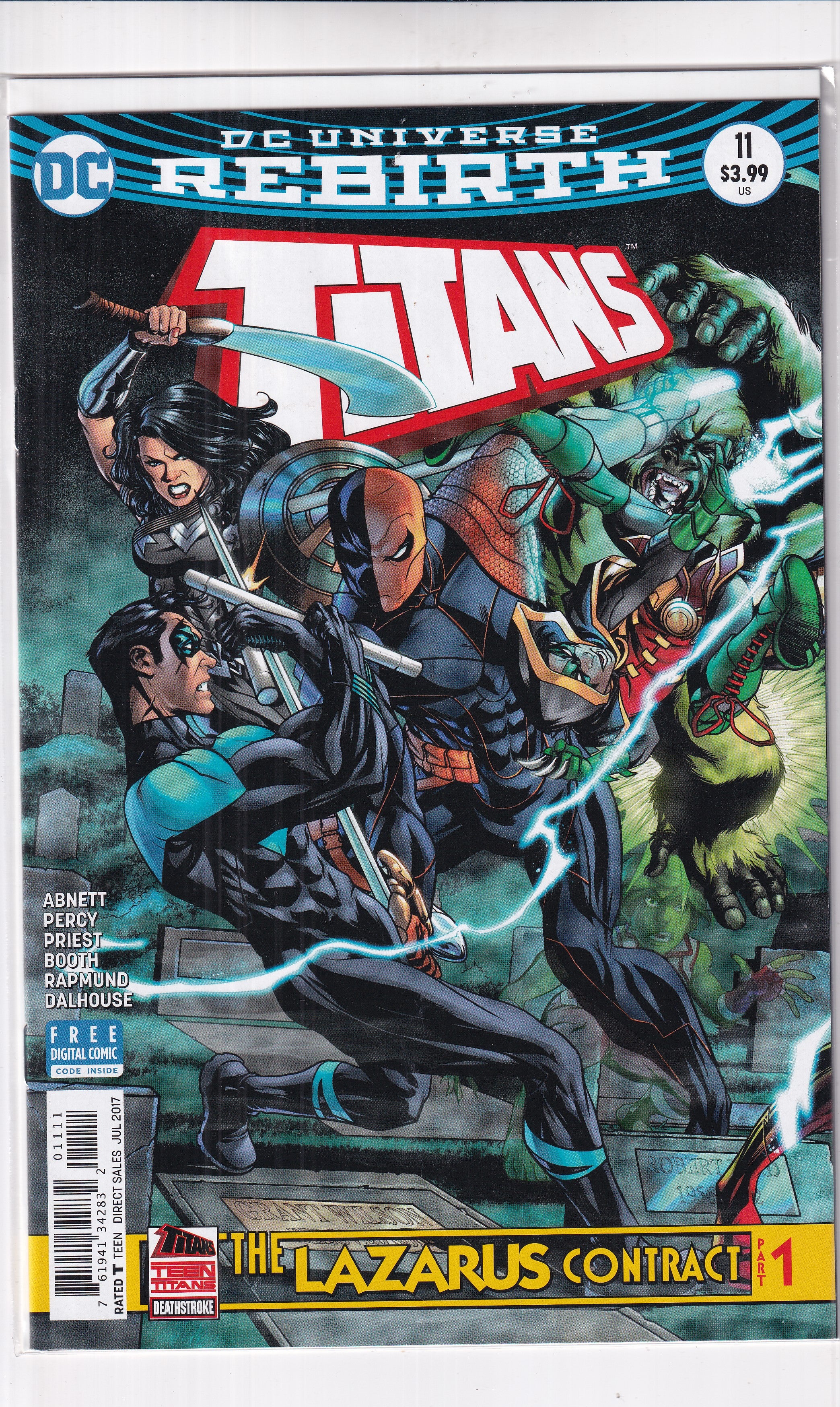 TITANS #11 - Slab City Comics 