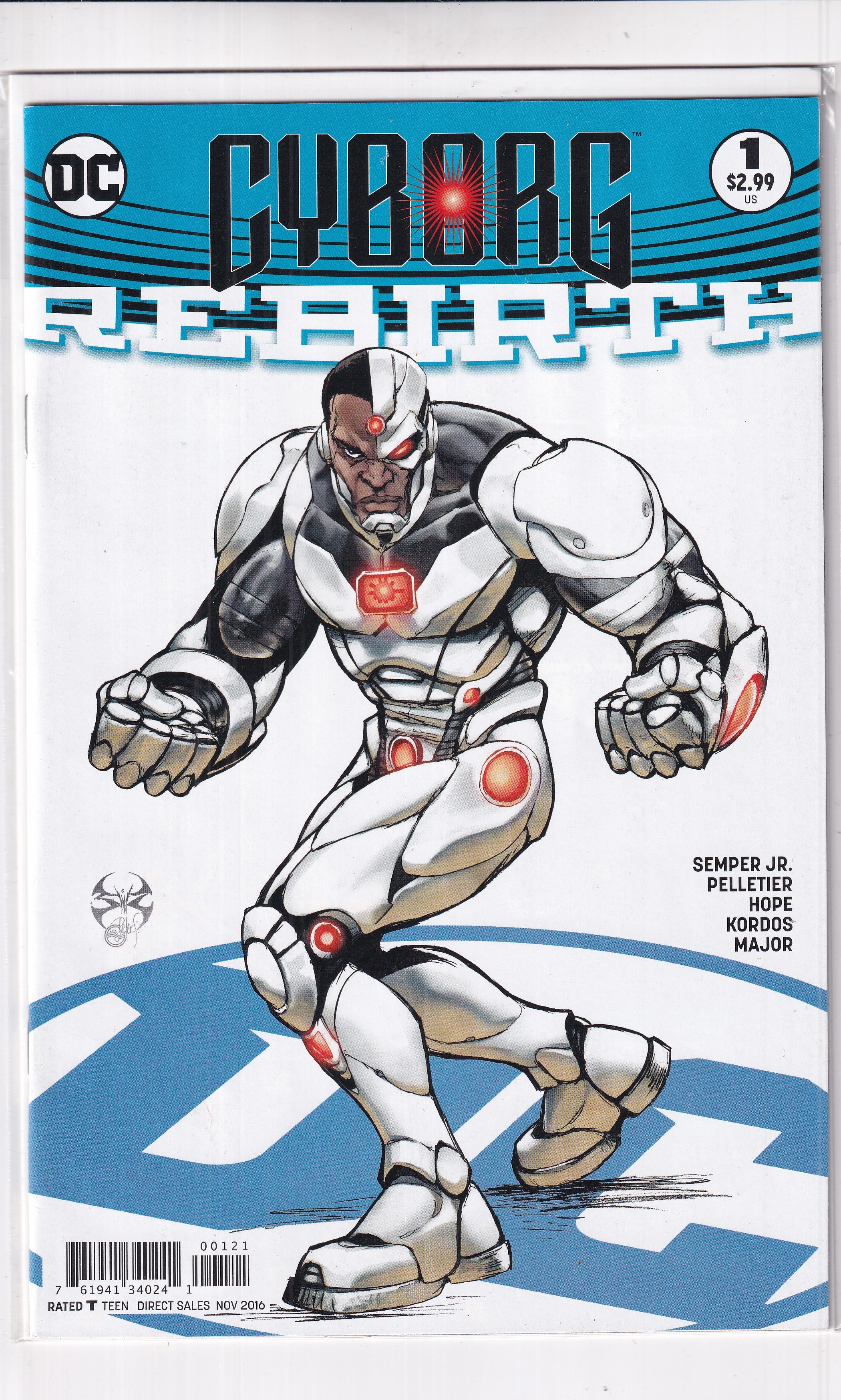 CYBORG #1 VARIANT - Slab City Comics 