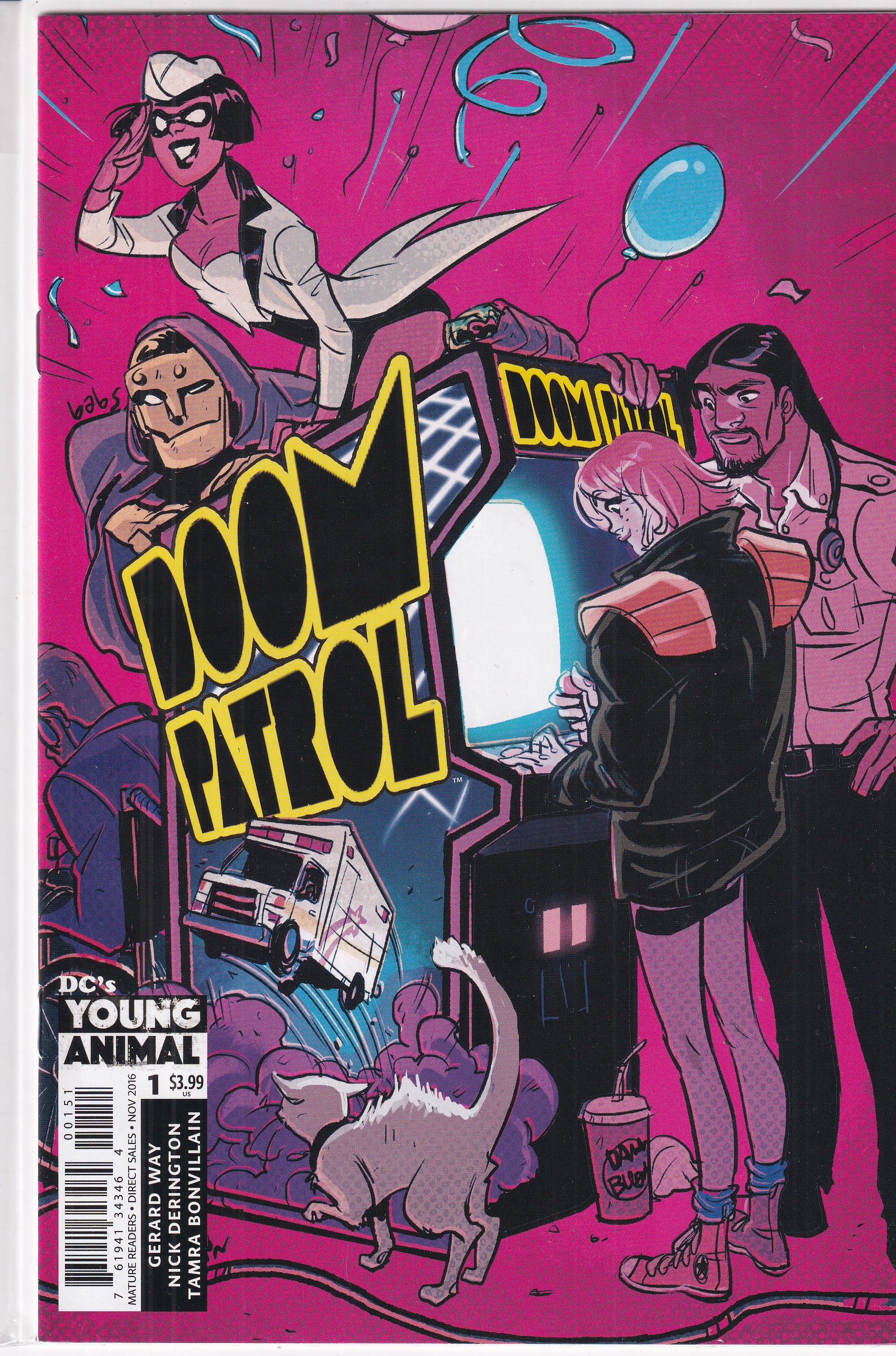 Doom Patrol #1 Tarr Variant - Slab City Comics 