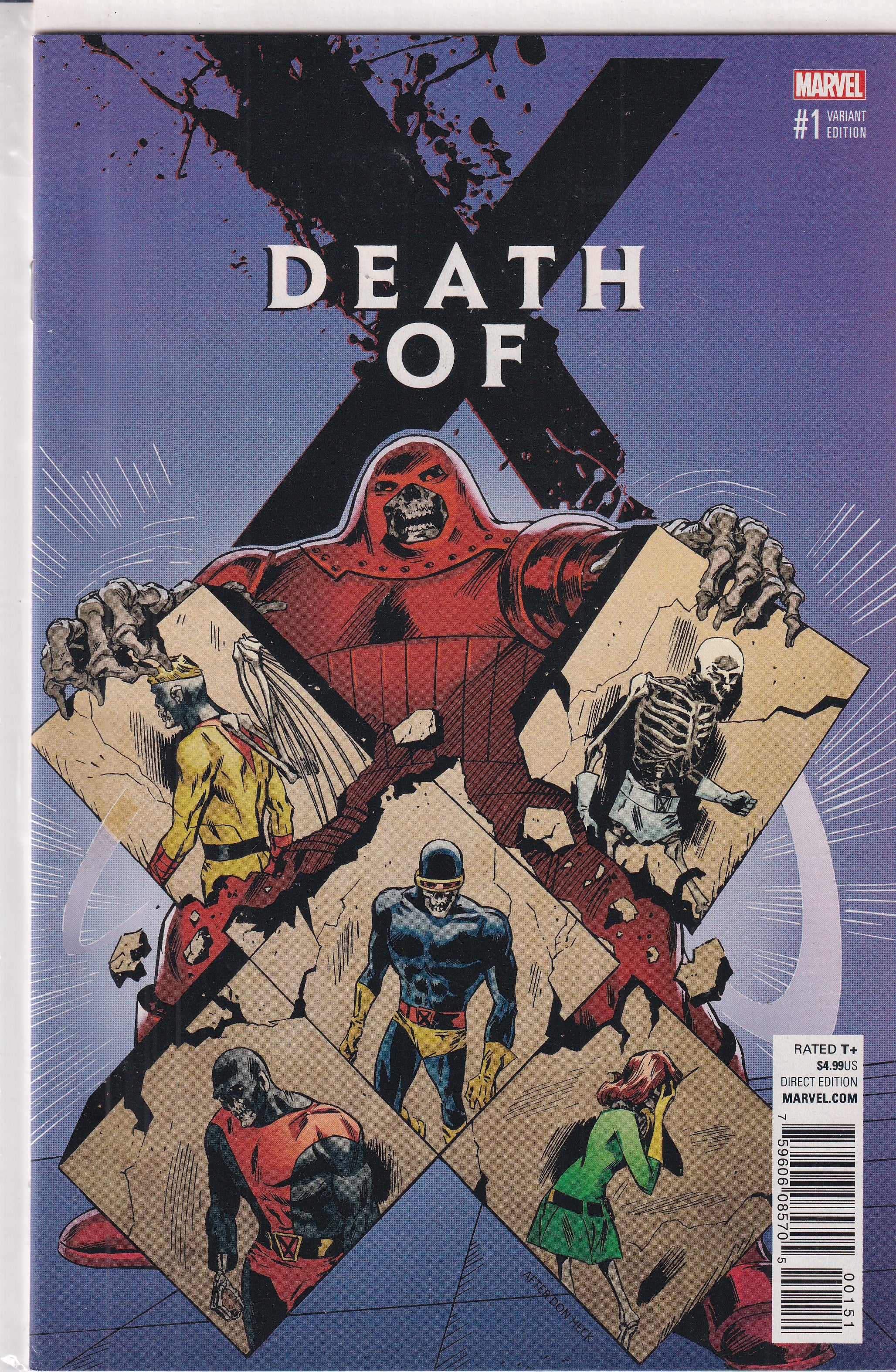 Death Of X #1 - Slab City Comics 