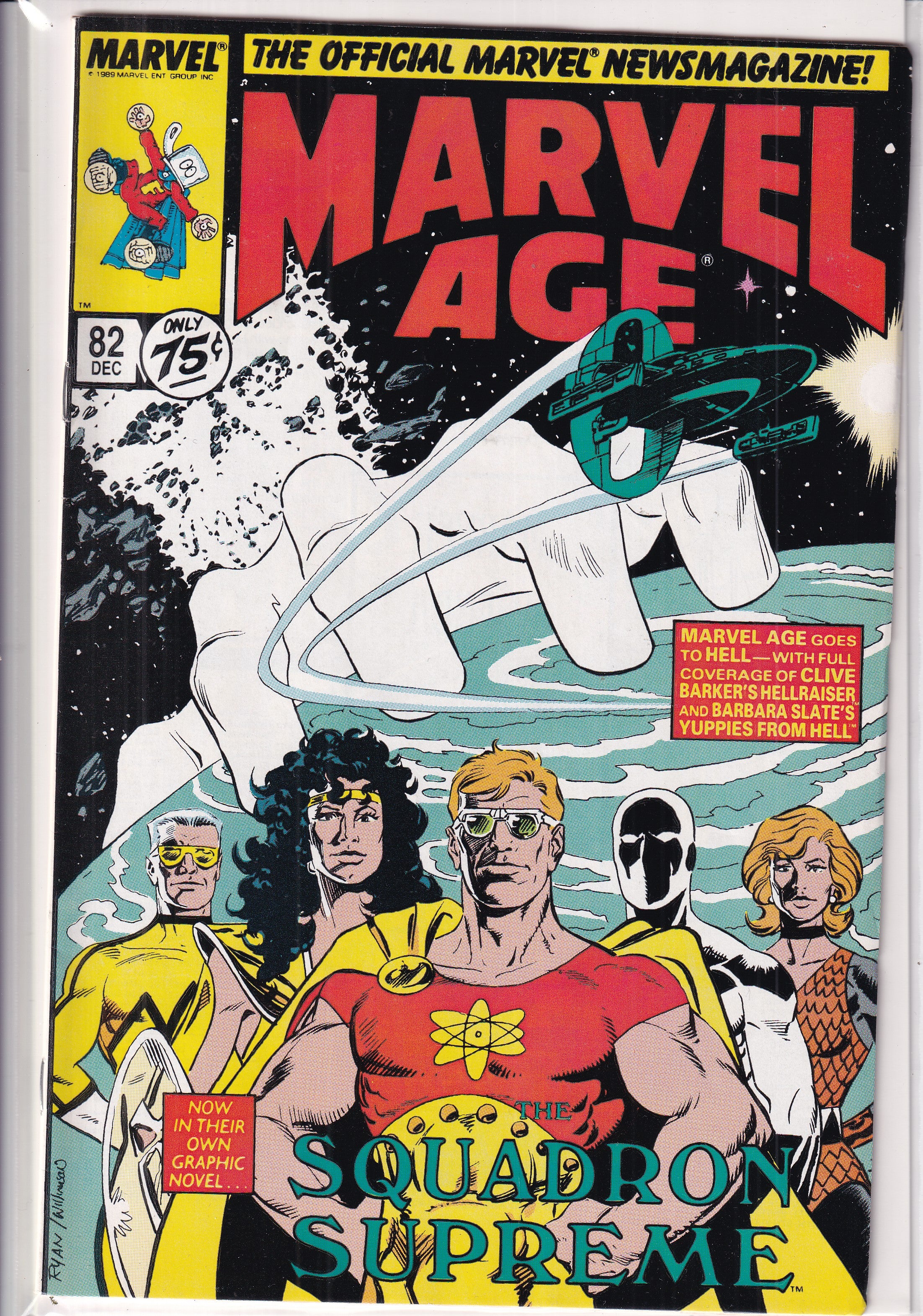 Marvel Age #82 - Slab City Comics 