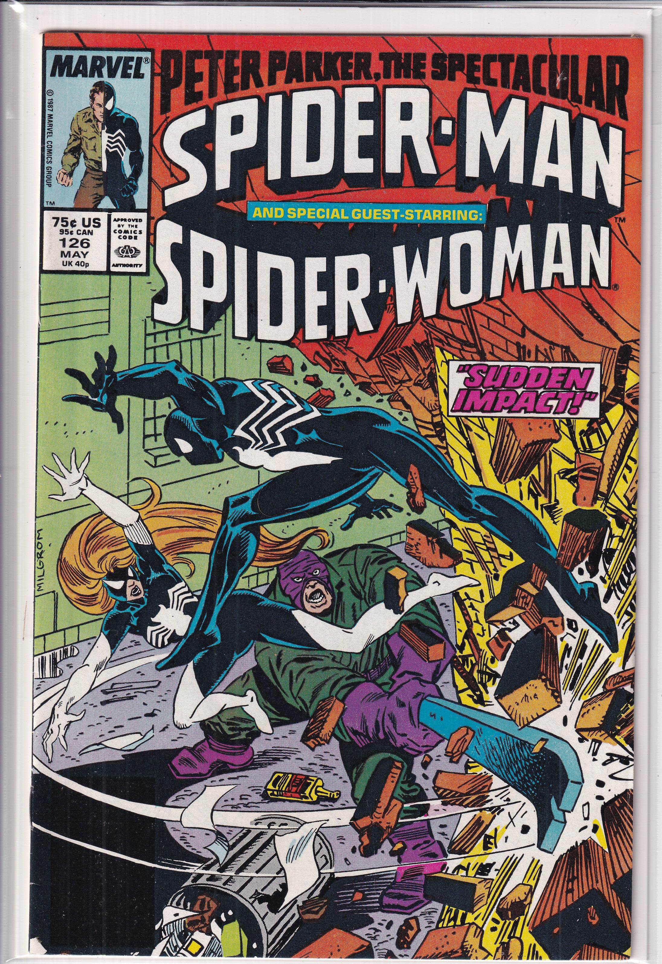 Peter Parker The Spectacular Spider-Man #126 - Slab City Comics 