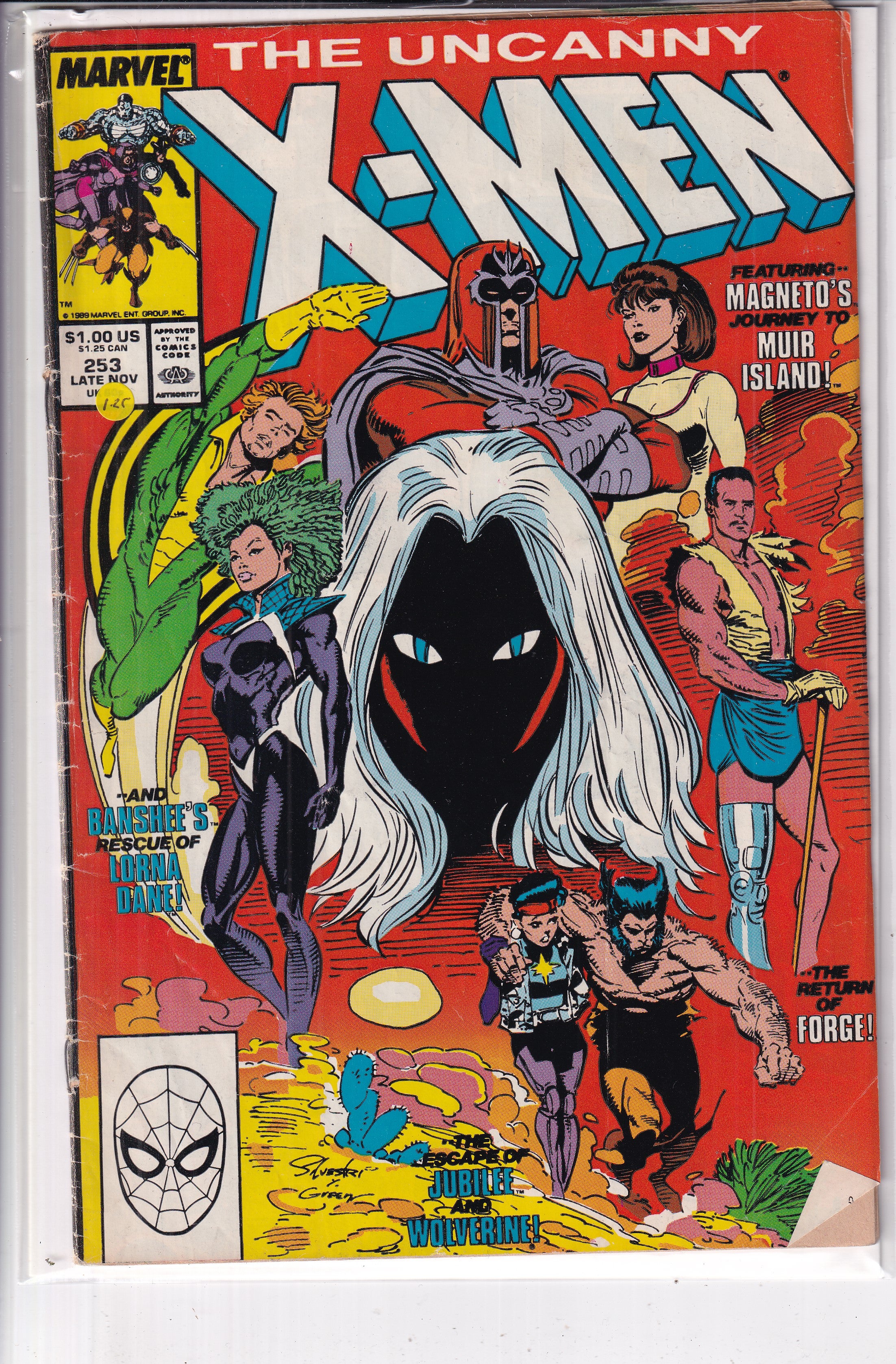 Uncanny X-Men #253 - Slab City Comics 