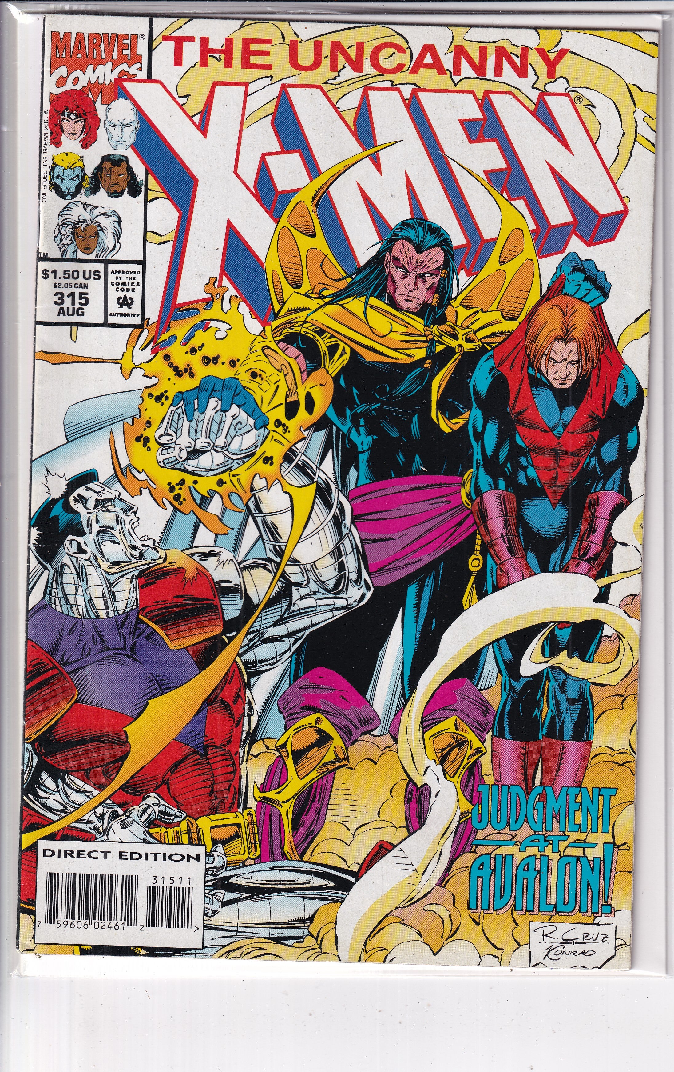 Uncanny X-Men #315 - Slab City Comics 