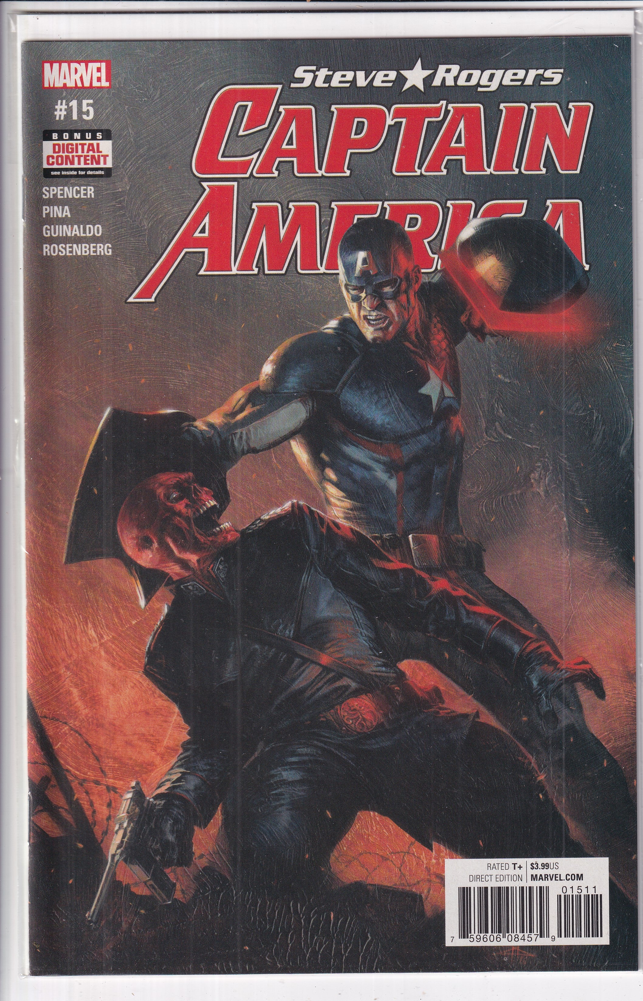 Steve Rogers Captain America #15 - Slab City Comics 