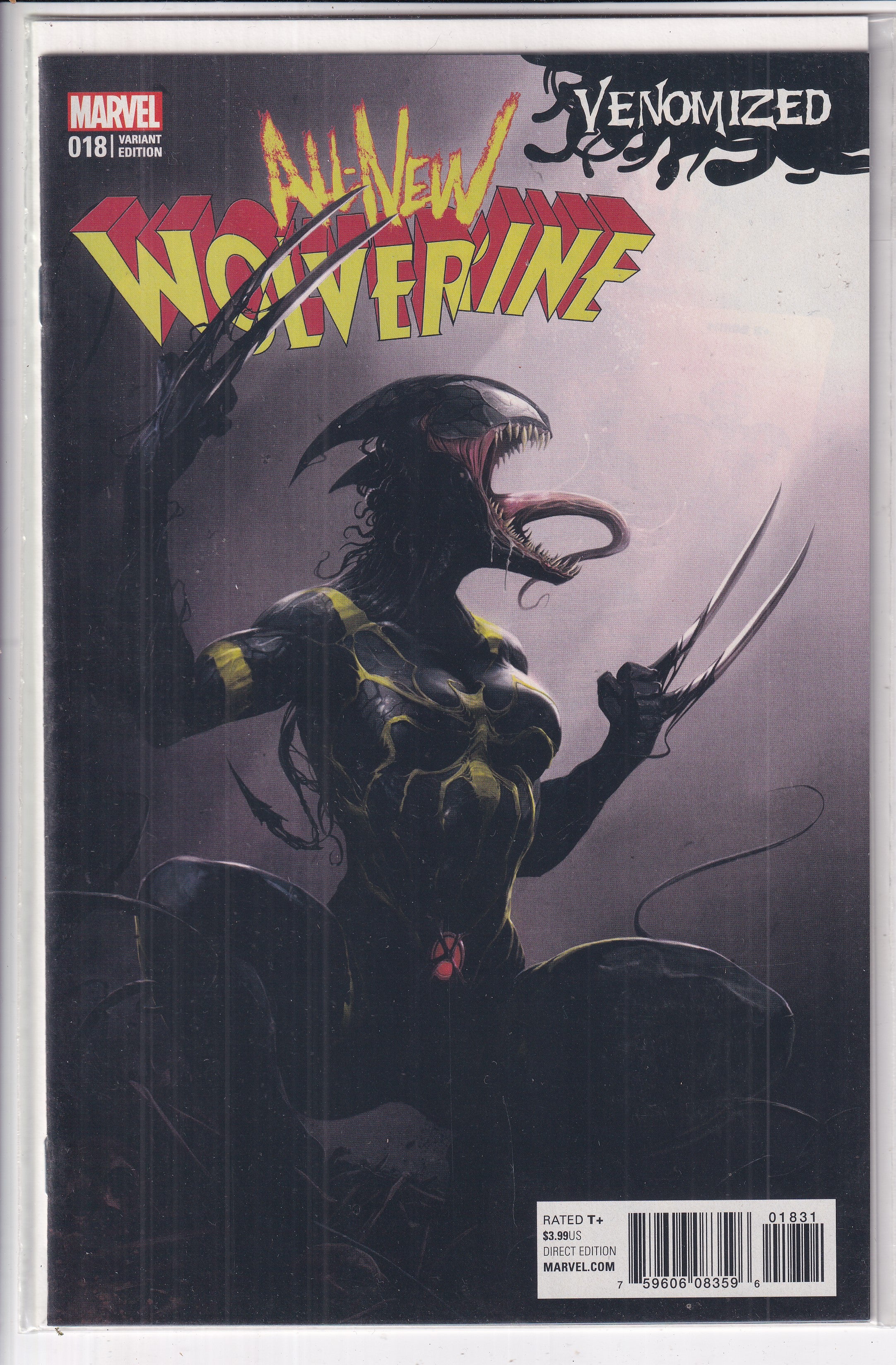 All New Wolverine #18 Venomized Variant - Slab City Comics 