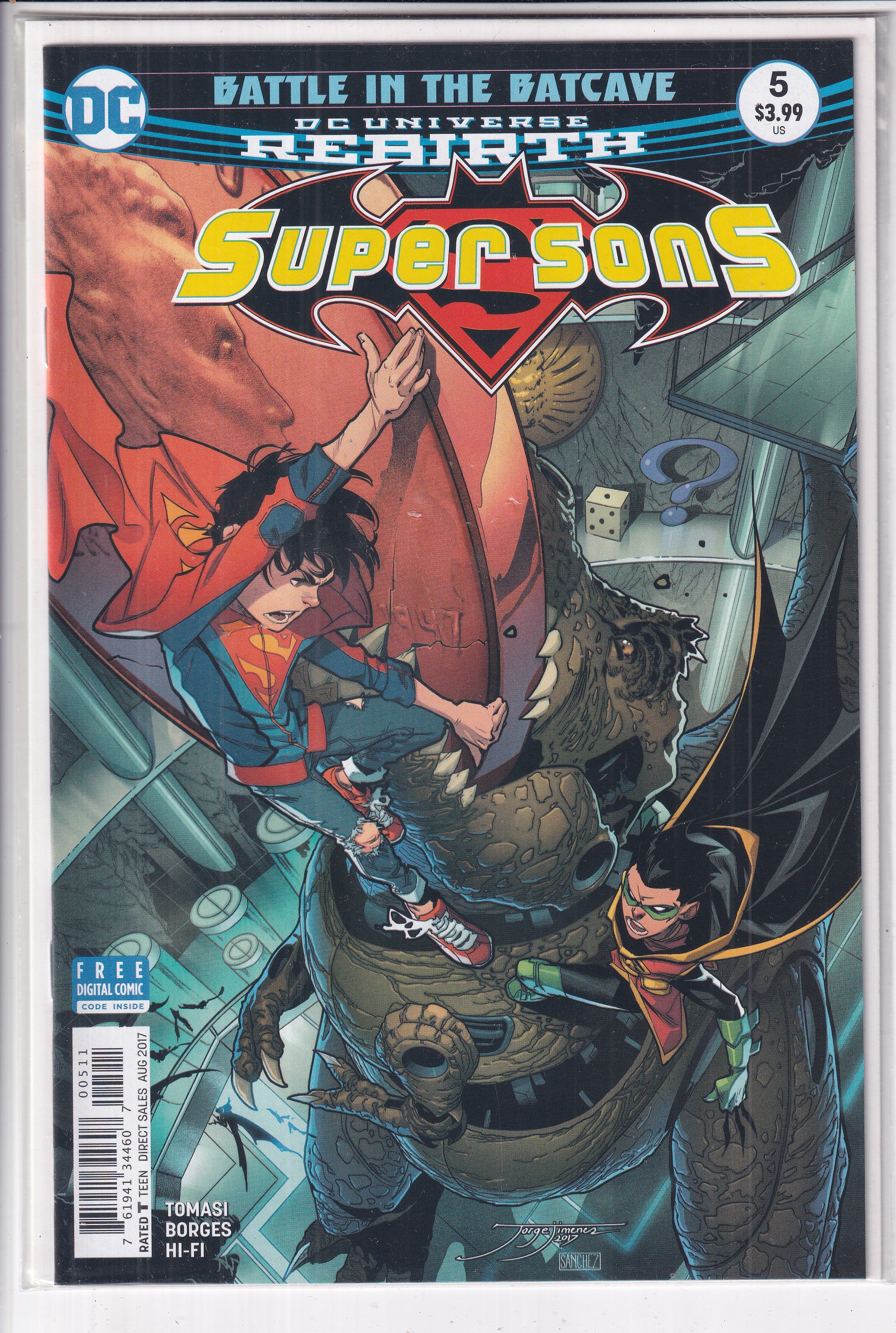 Super Sons #5 - Slab City Comics 