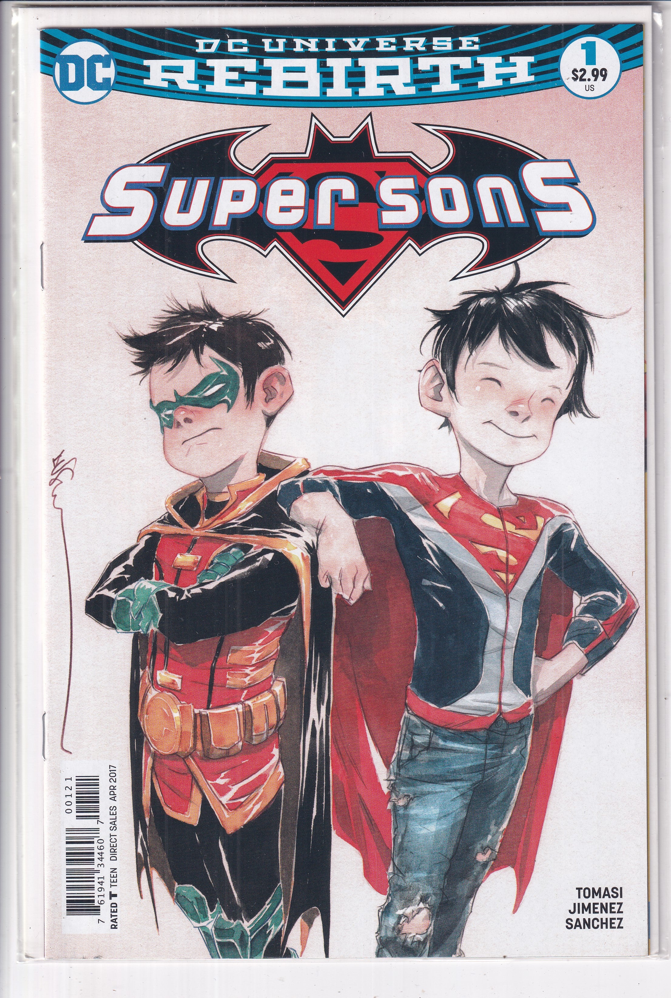 Super Sons #1 Variant - Slab City Comics 