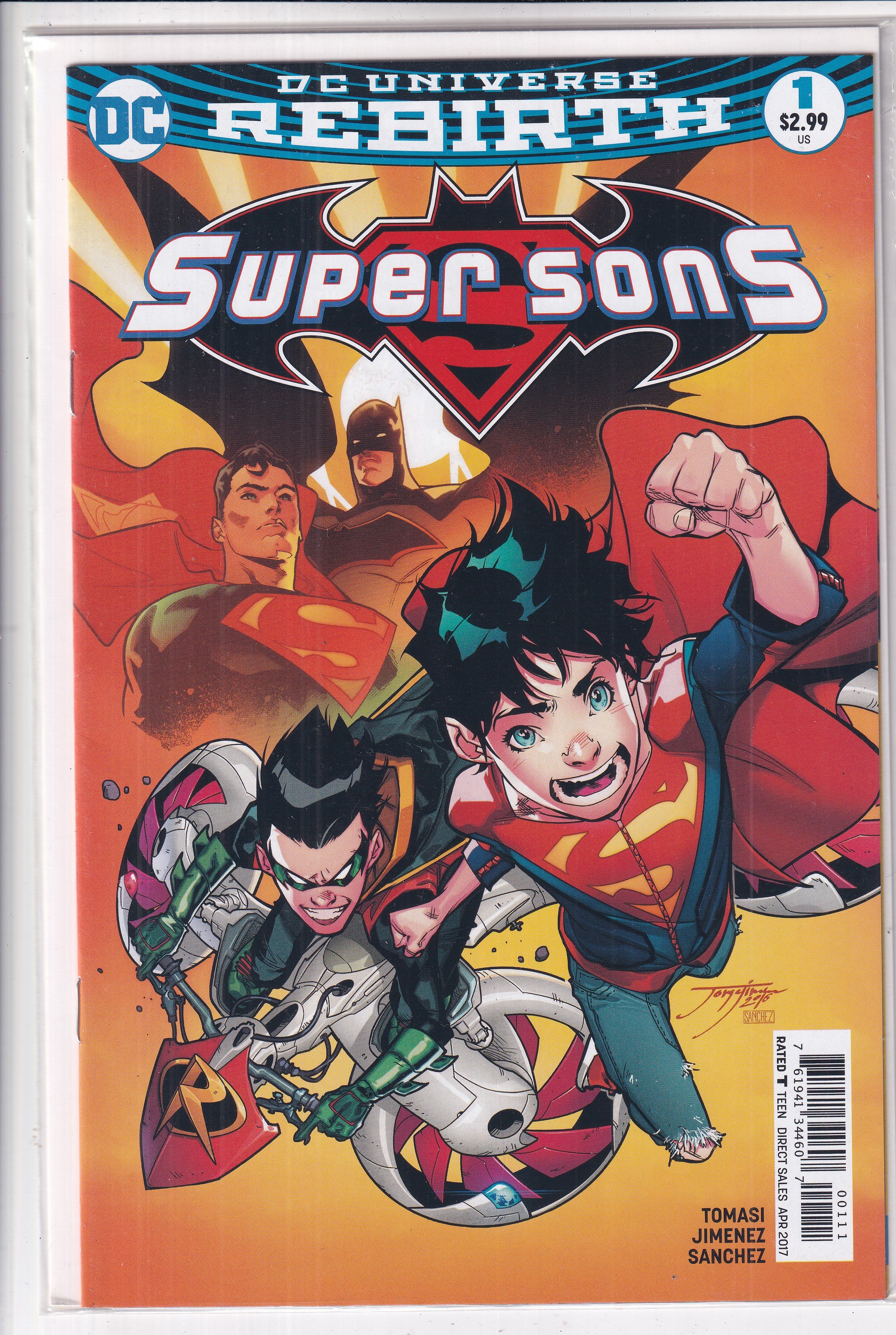 Super Sons #1 - Slab City Comics 