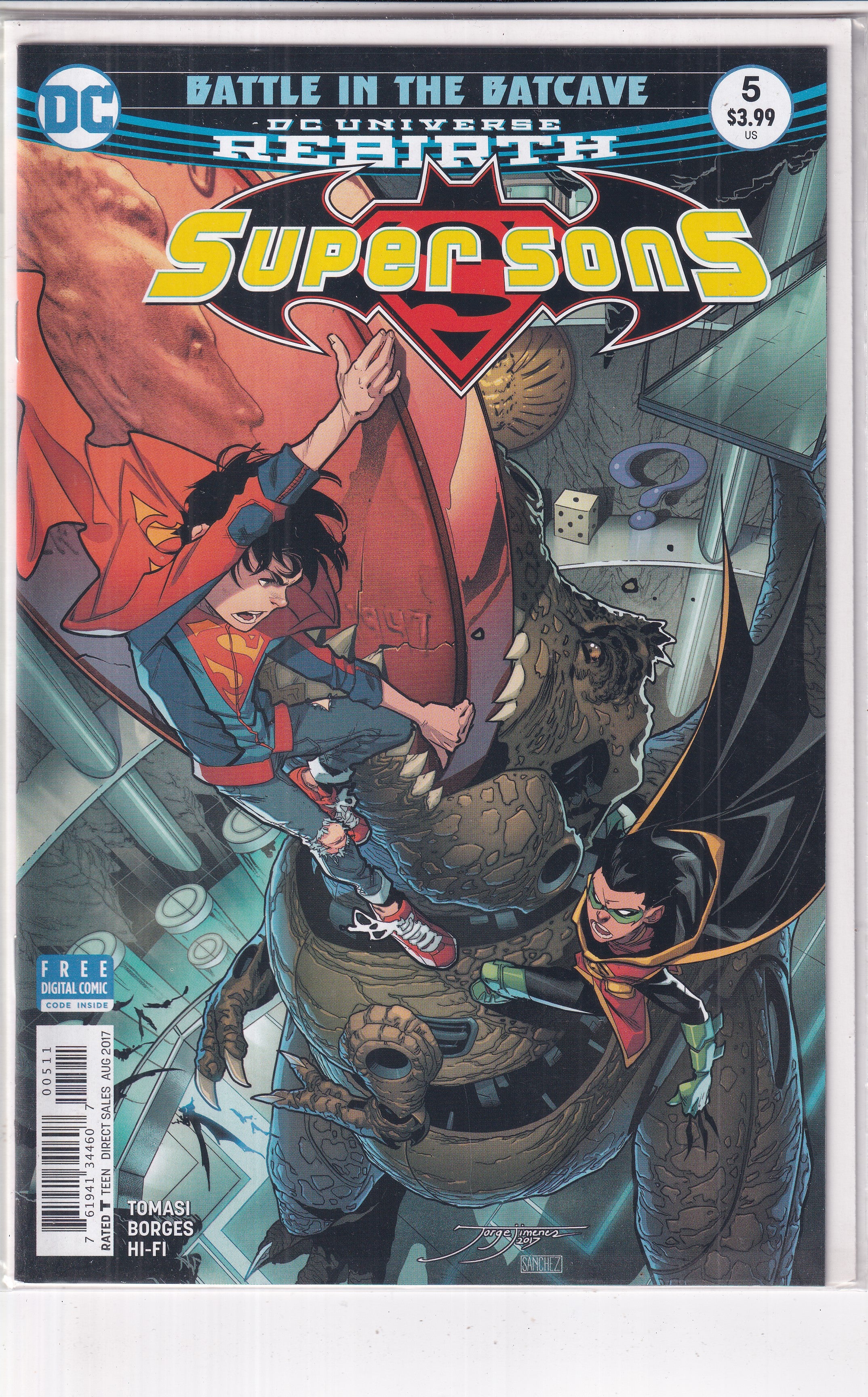 Super Sons #5 - Slab City Comics 