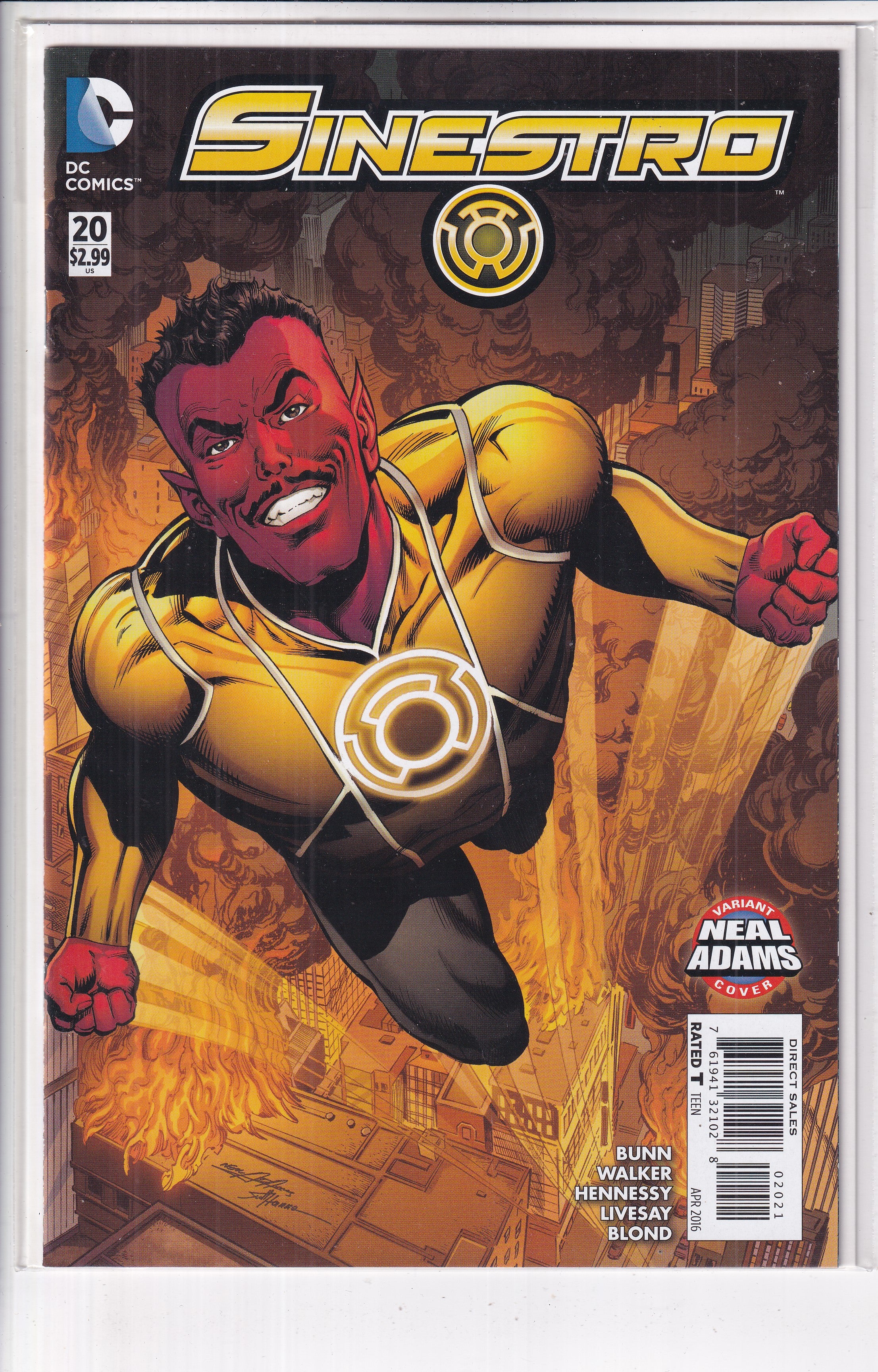 Sinestro #20 - Slab City Comics 