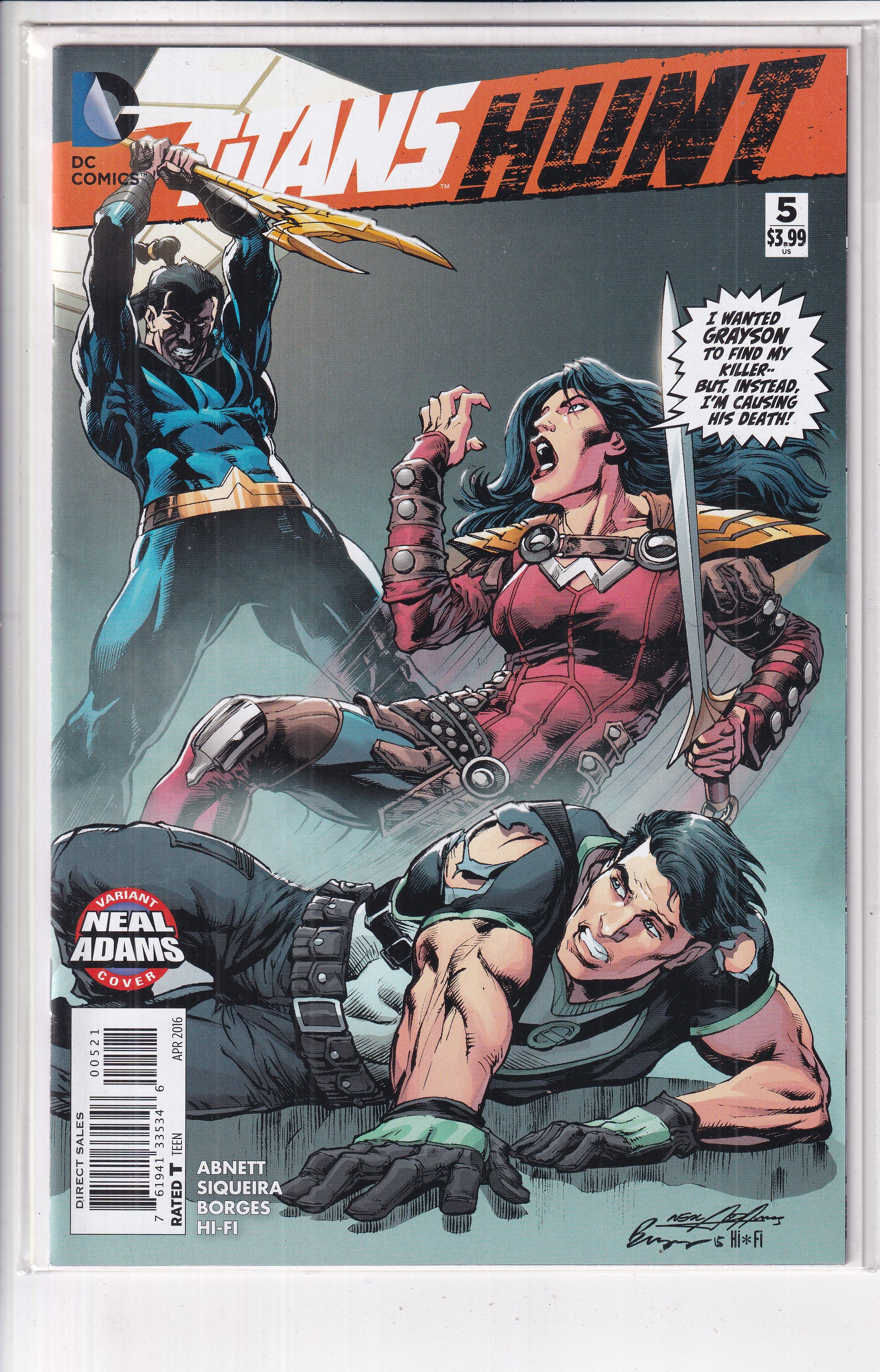 Titans Hunt #5 Neal Adams Variant - Slab City Comics 