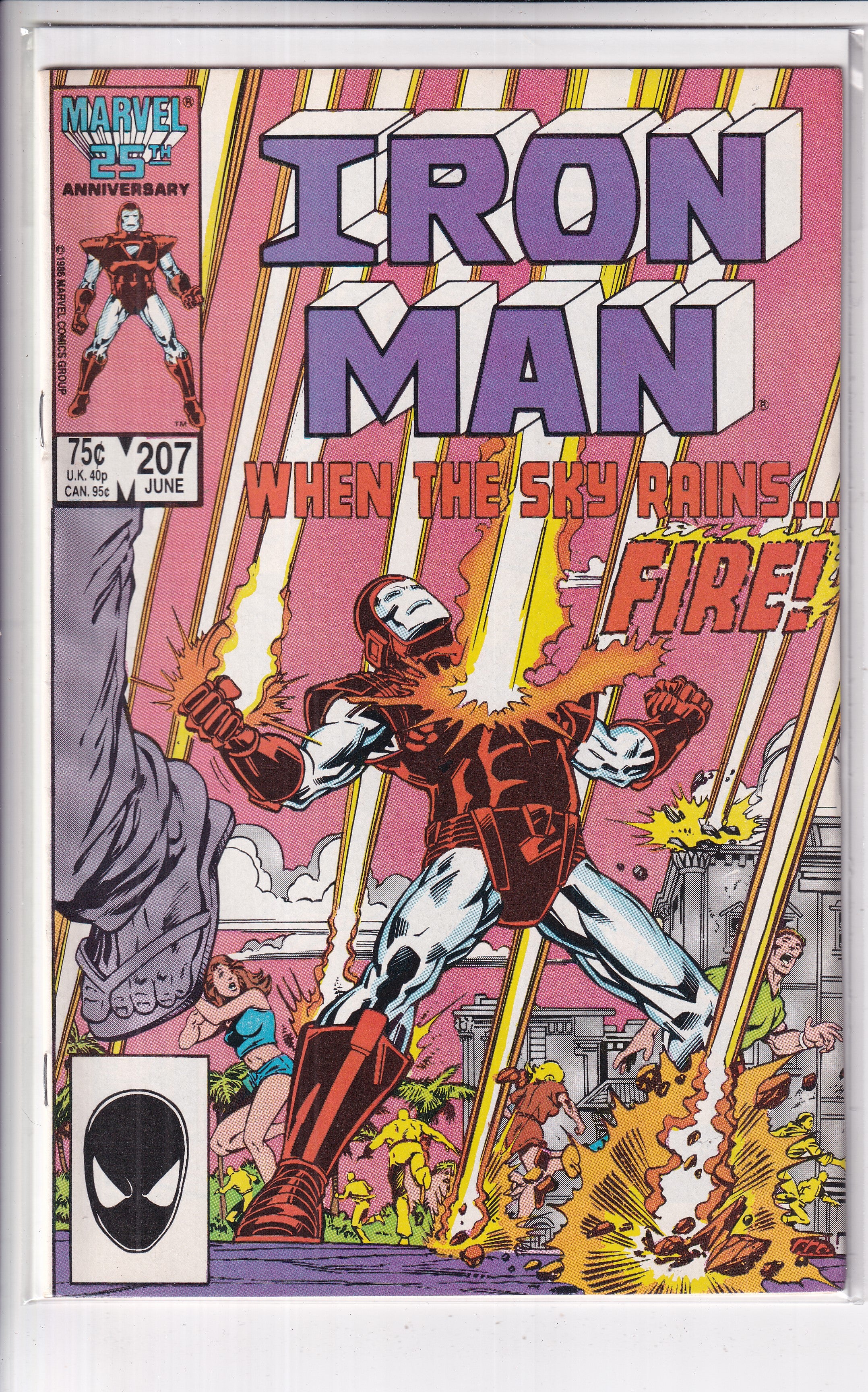 Iron Man #207 - Slab City Comics 