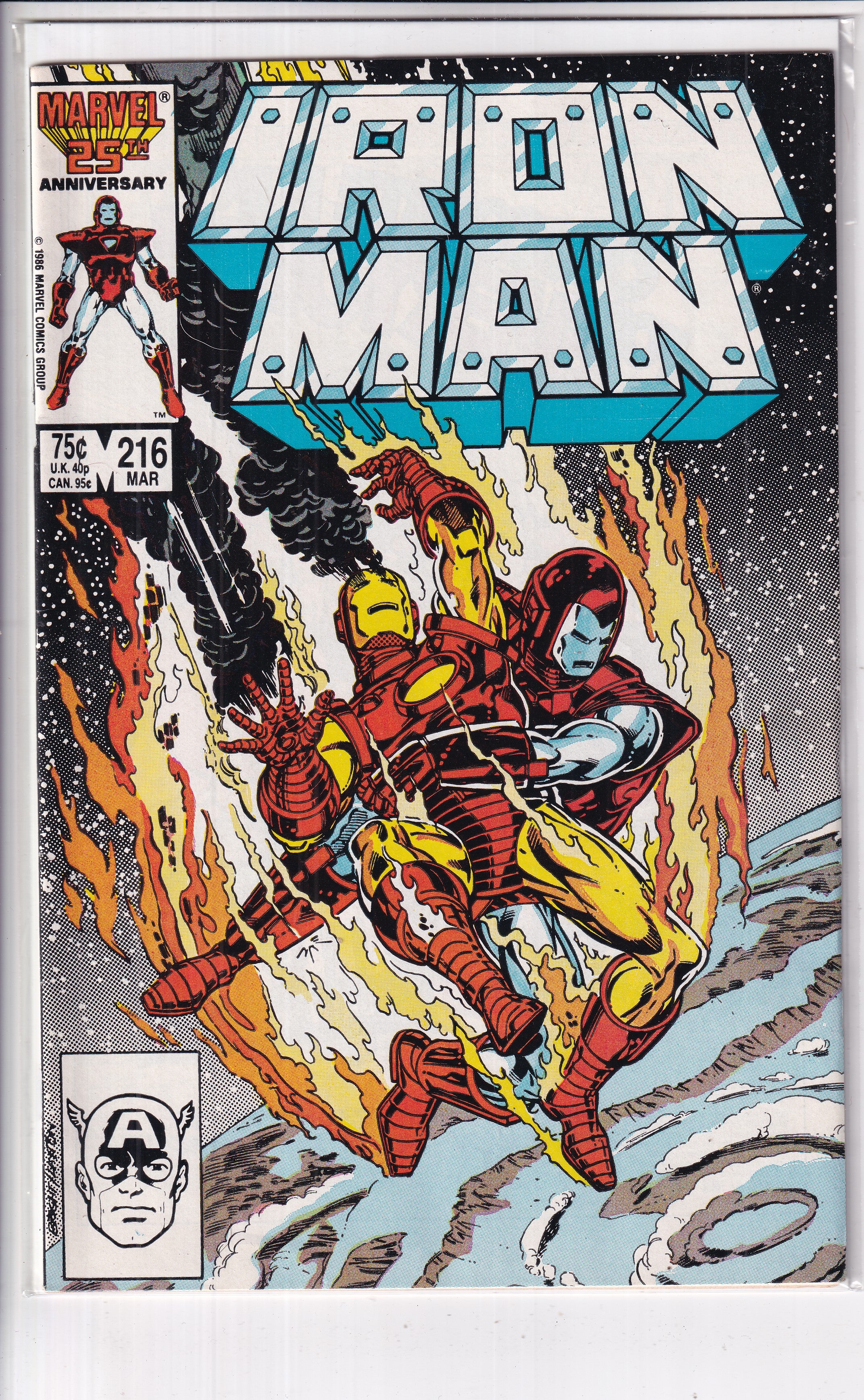 Iron Man #216 - Slab City Comics 