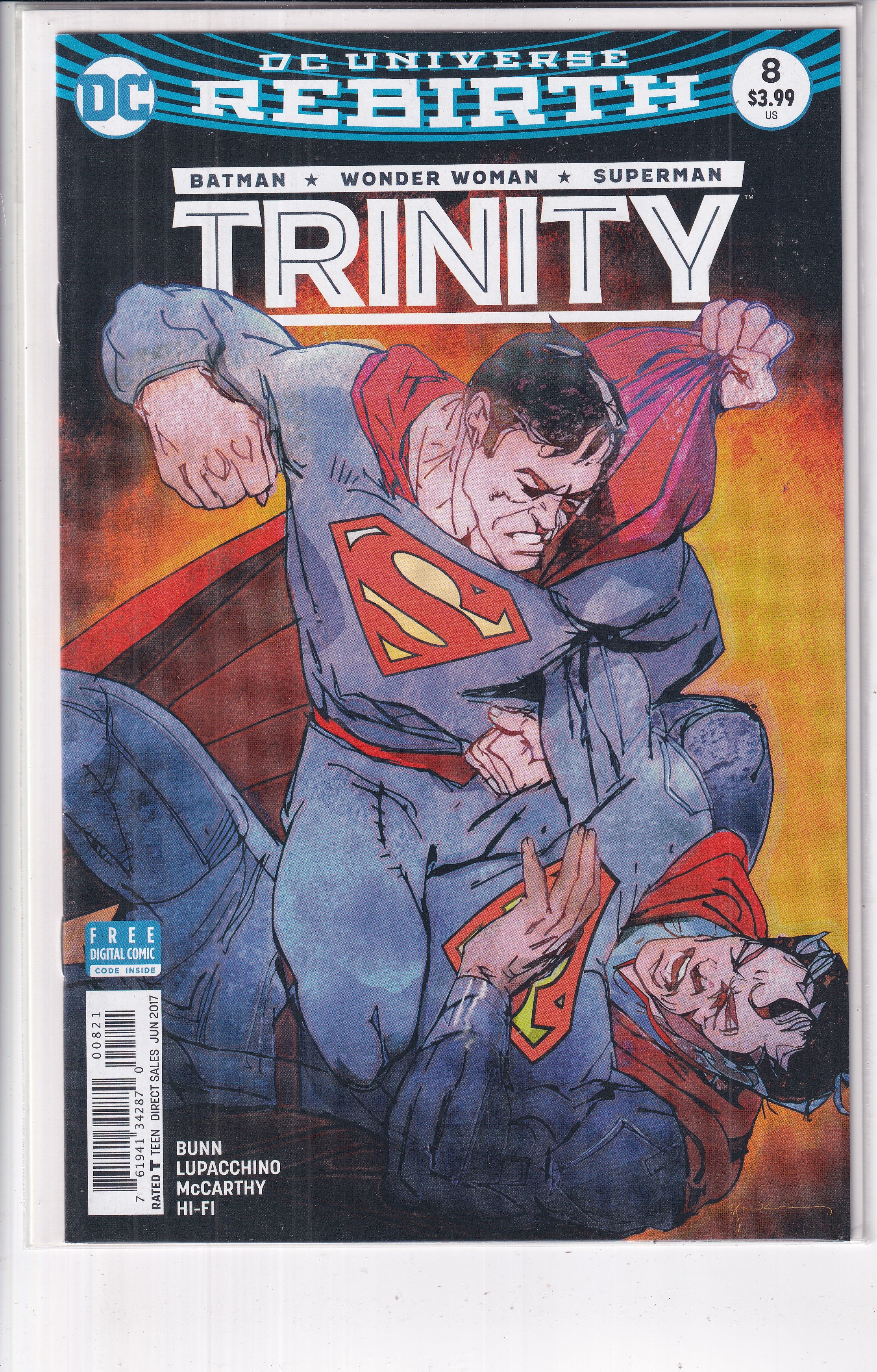 Trinity #8 Variant - Slab City Comics 