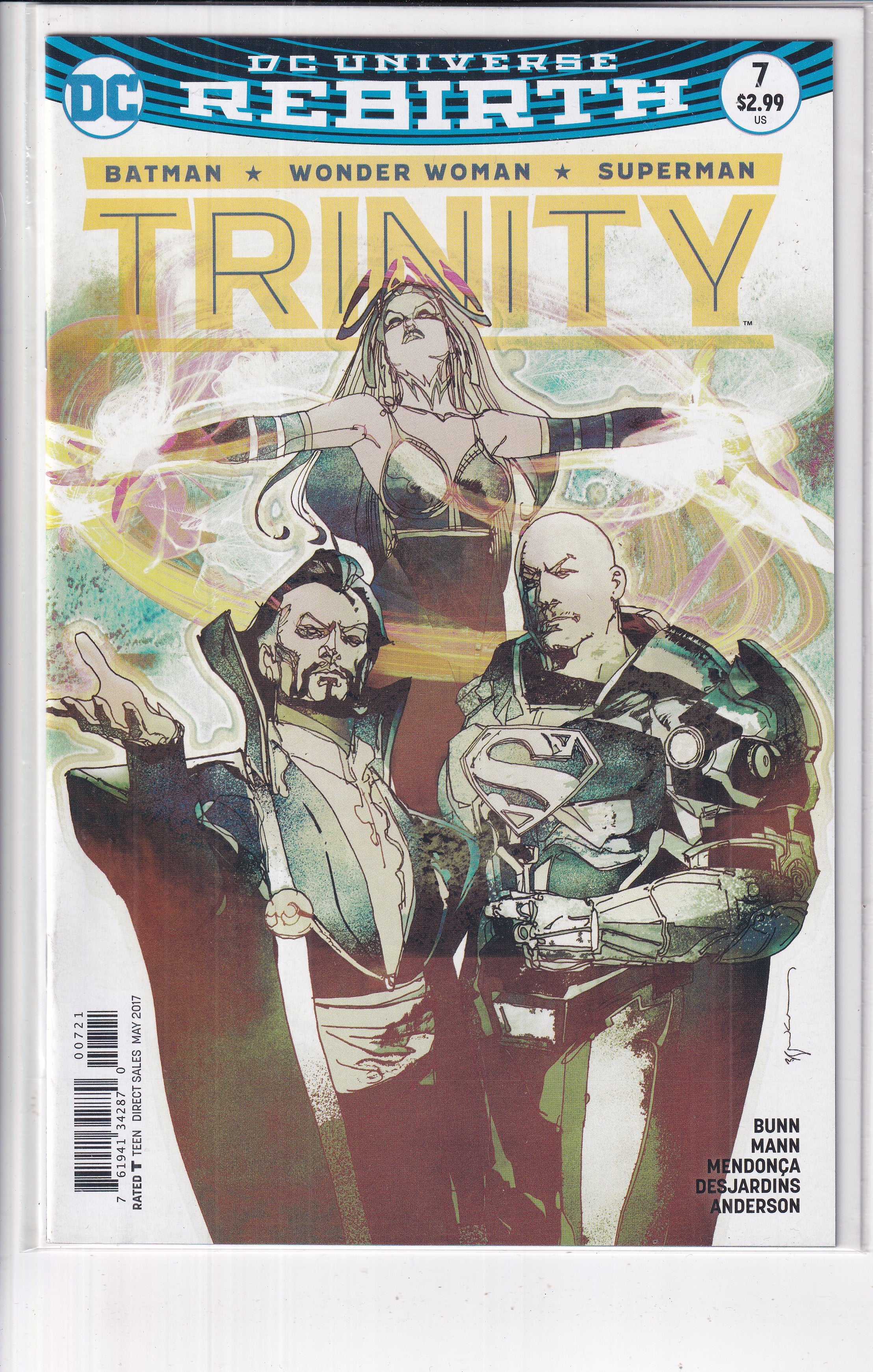 Trinity #7 Variant - Slab City Comics 