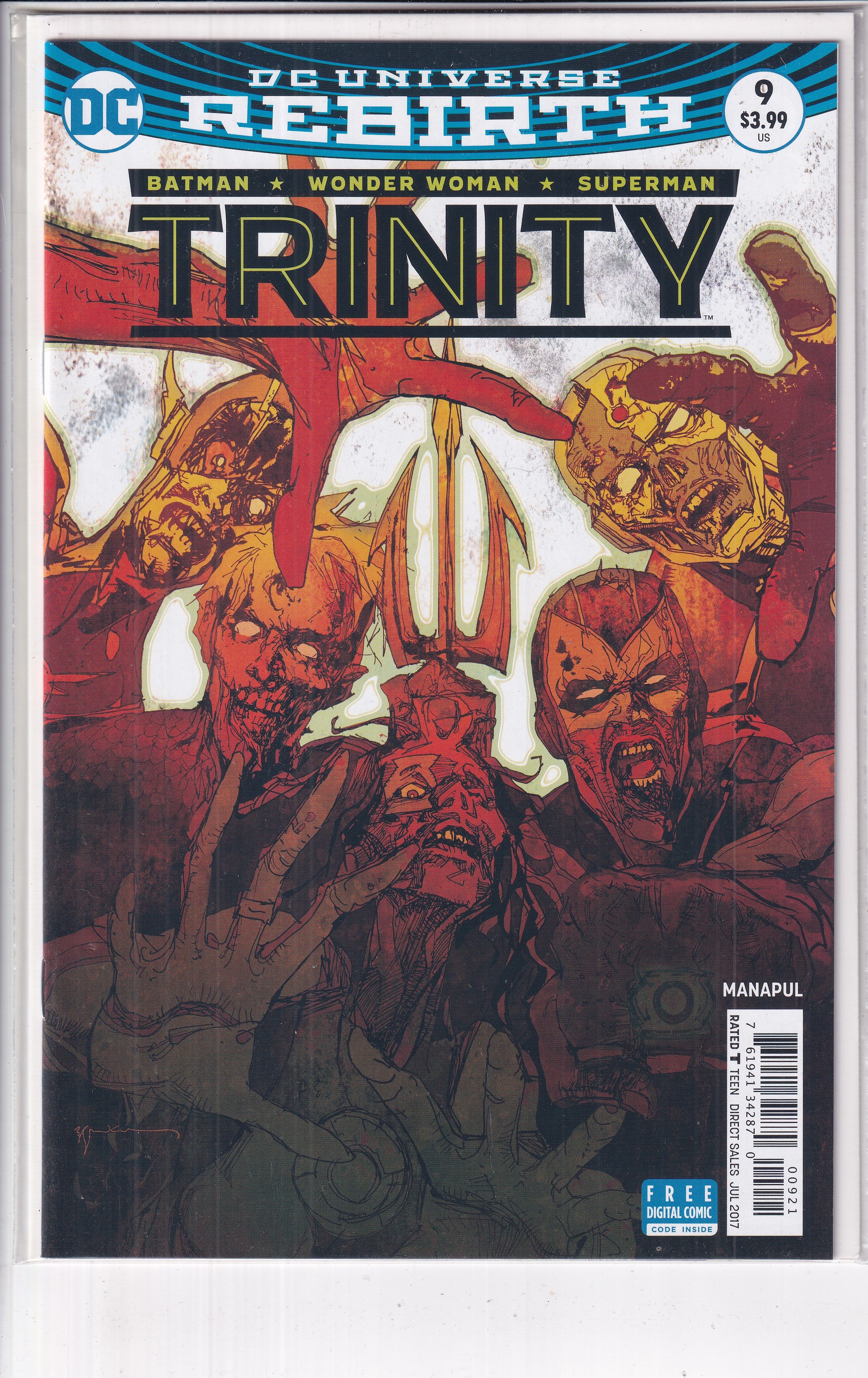 Trinity #9 Variant - Slab City Comics 