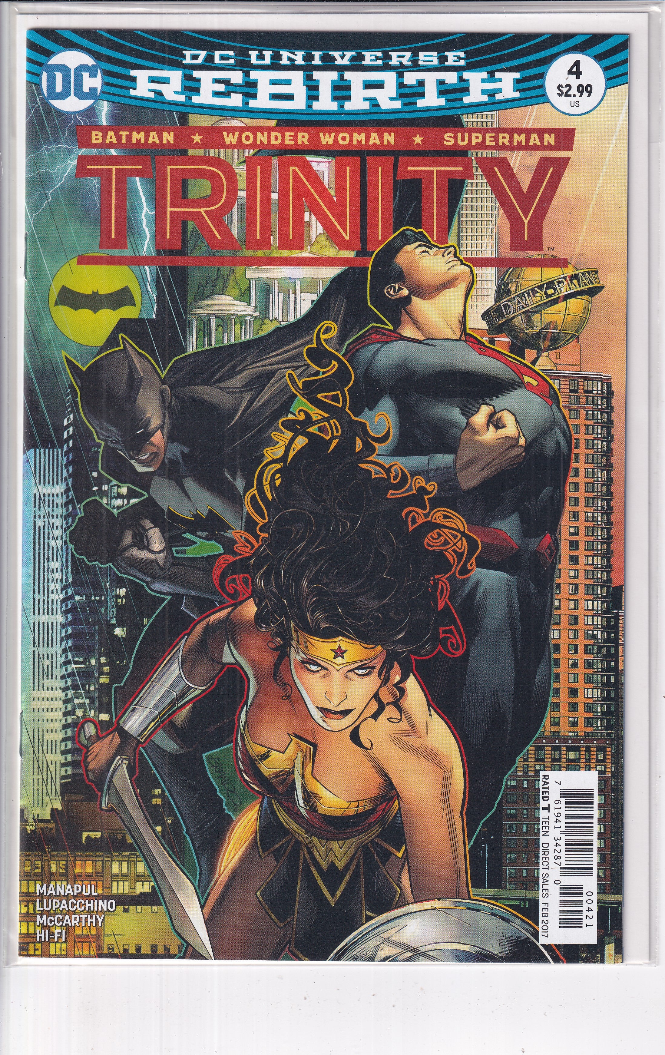 Trinity #4 Variant - Slab City Comics 