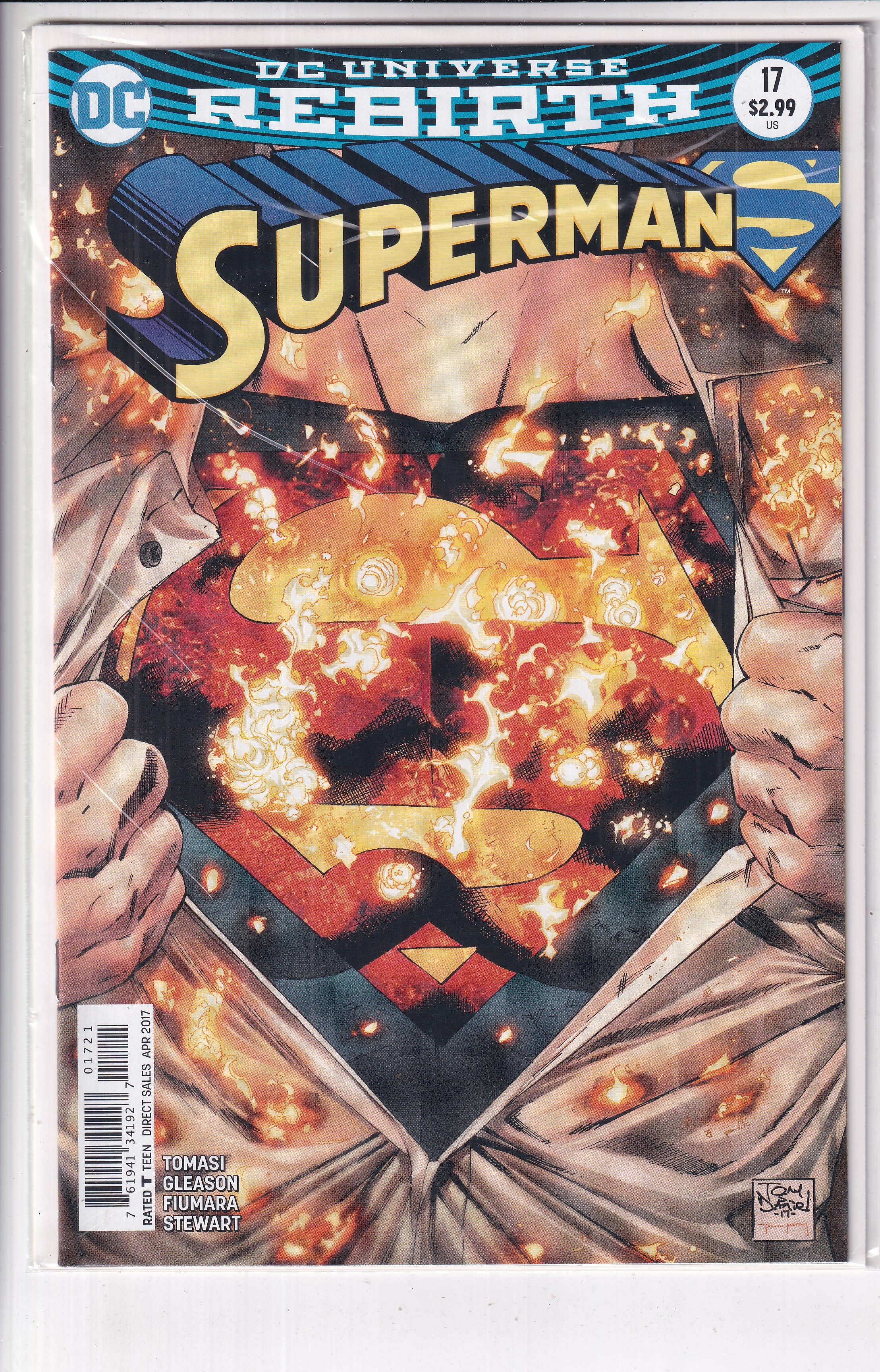 Superman #17 Variant - Slab City Comics 