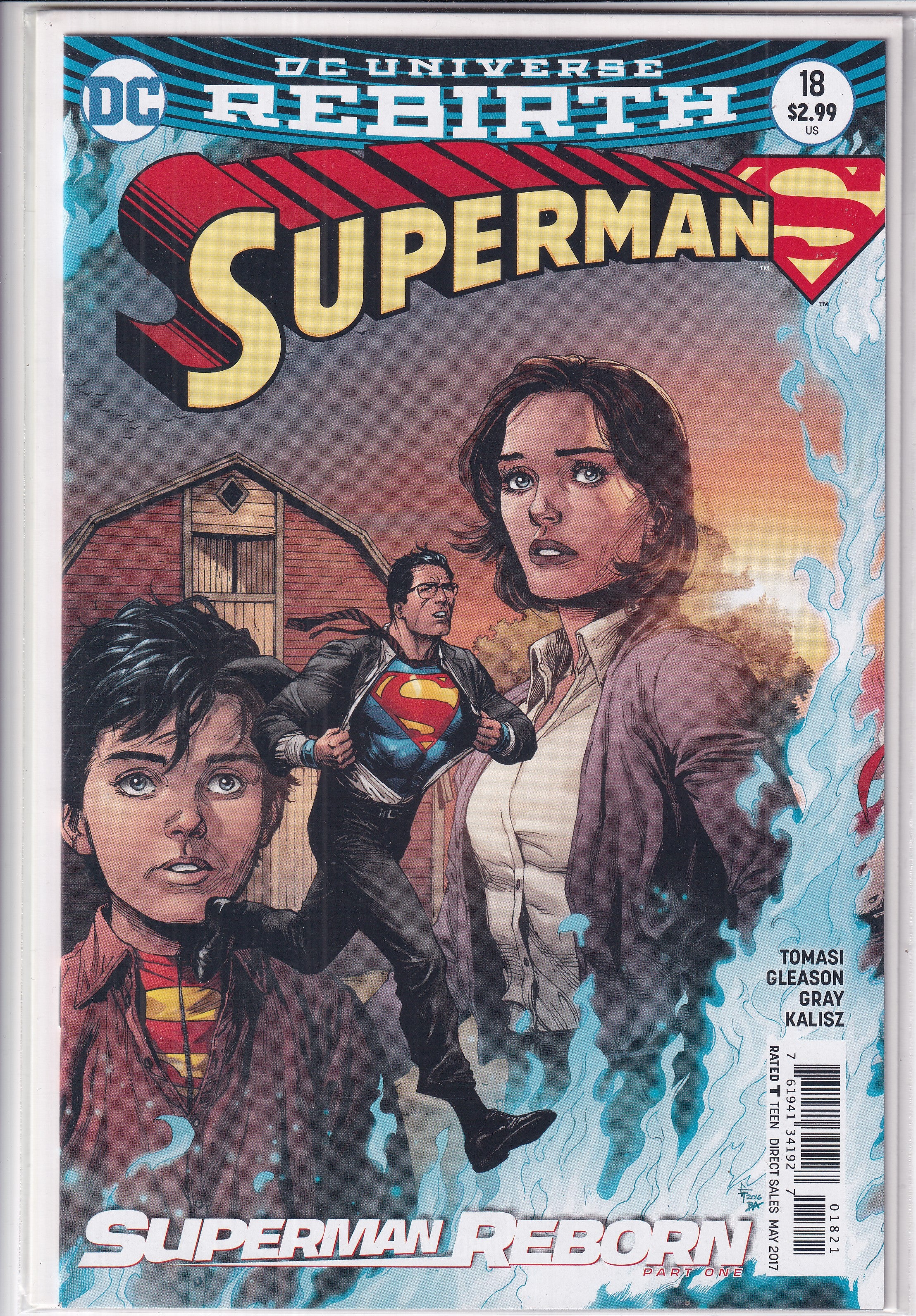 Superman #18 Variant - Slab City Comics 