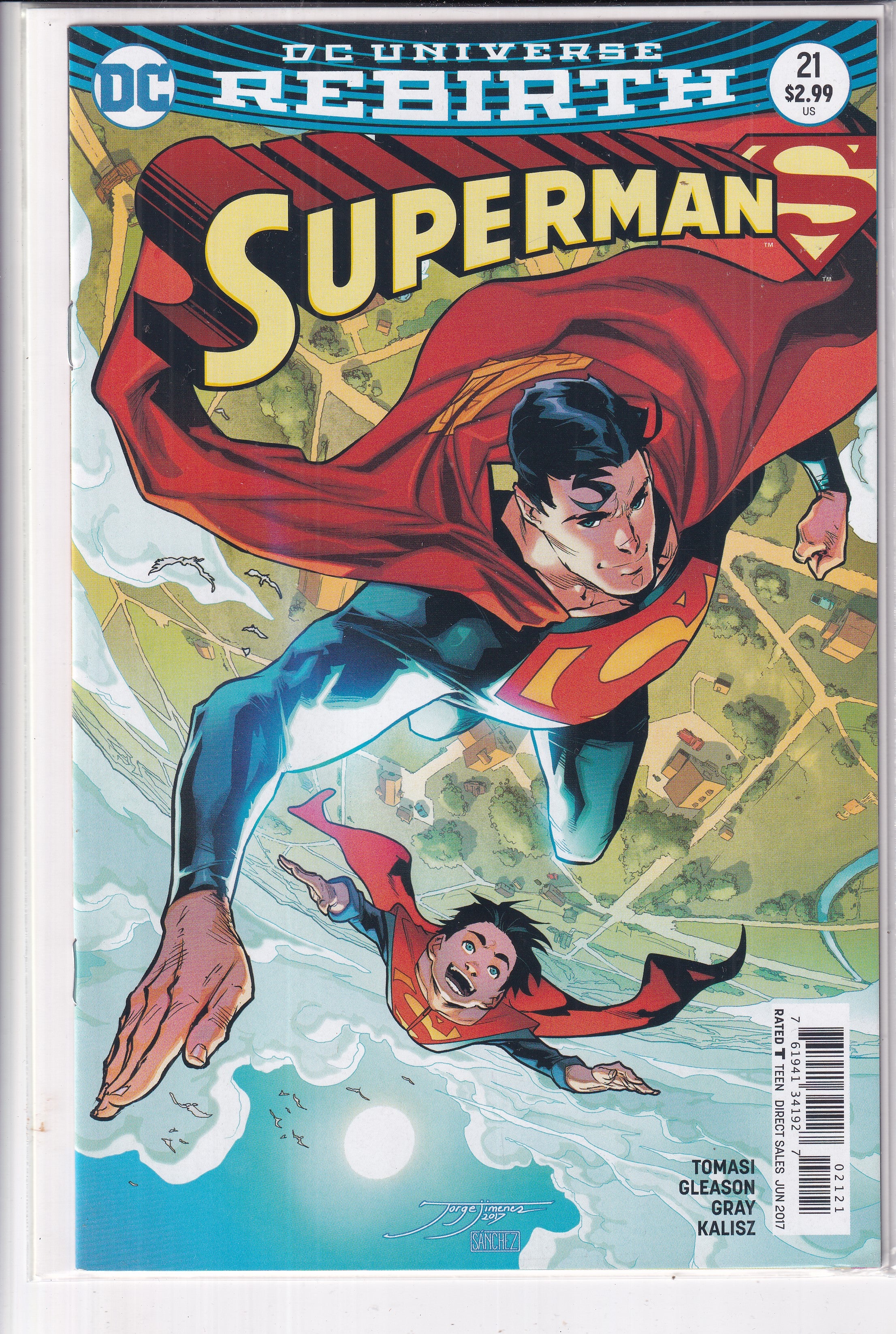 Superman #21 Variant - Slab City Comics 