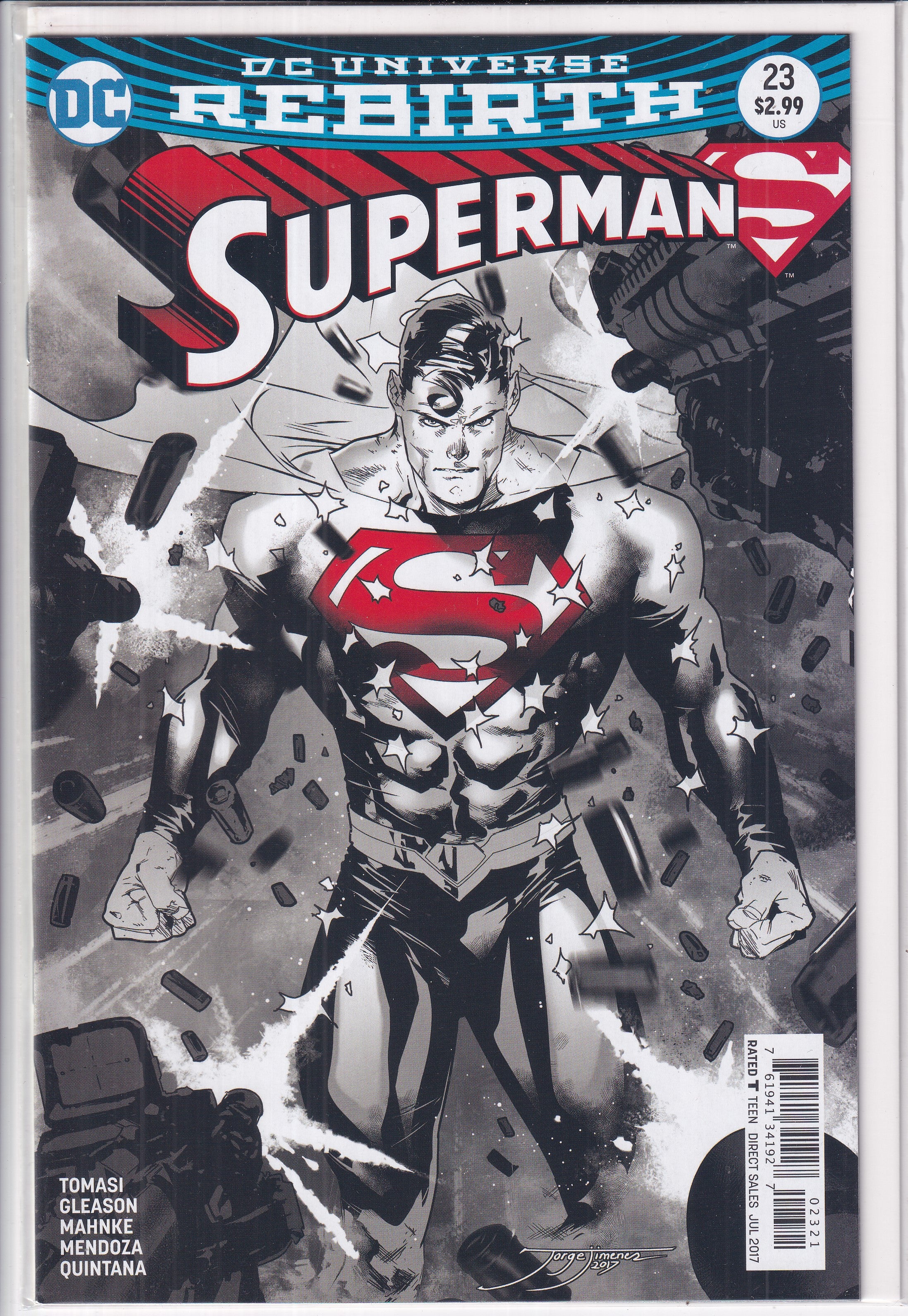 Superman #23 Variant - Slab City Comics 