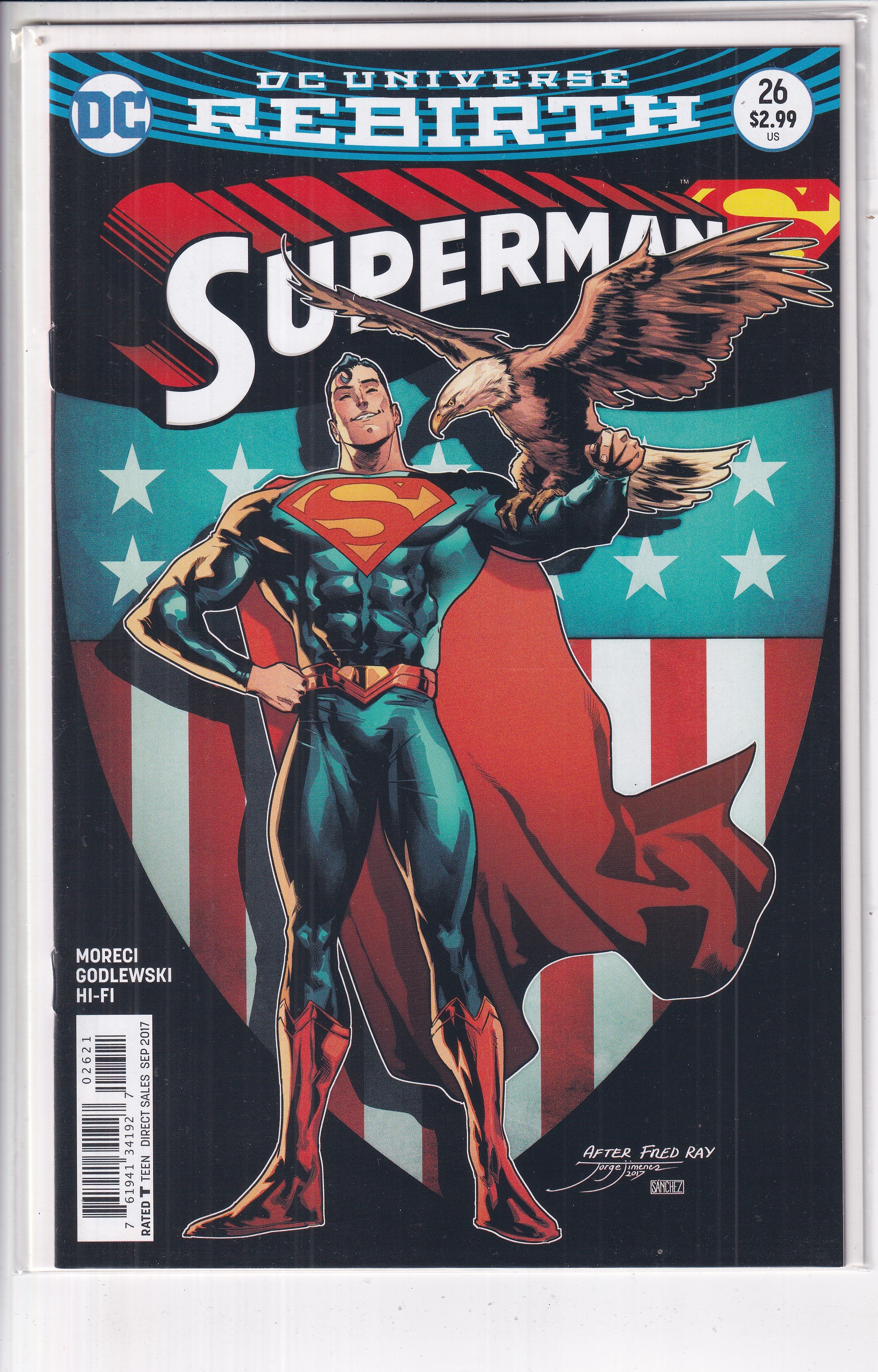 Superman #26 Variant - Slab City Comics 