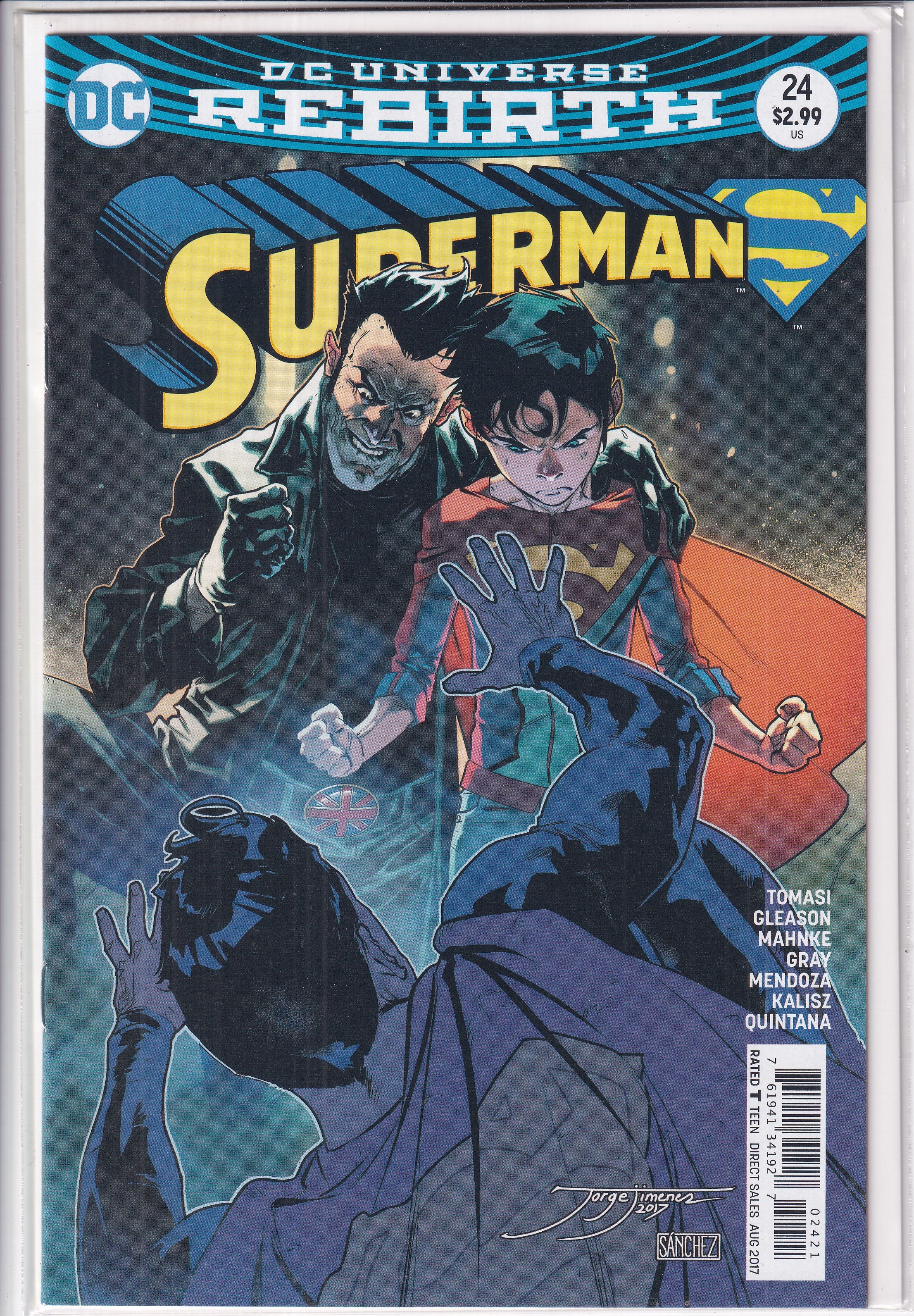 Superman #24 Variant - Slab City Comics 