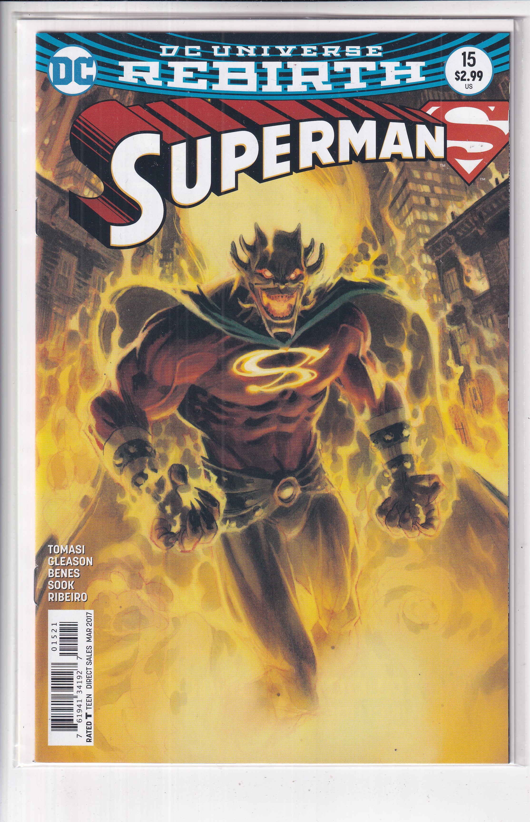 Superman #15 Variant - Slab City Comics 