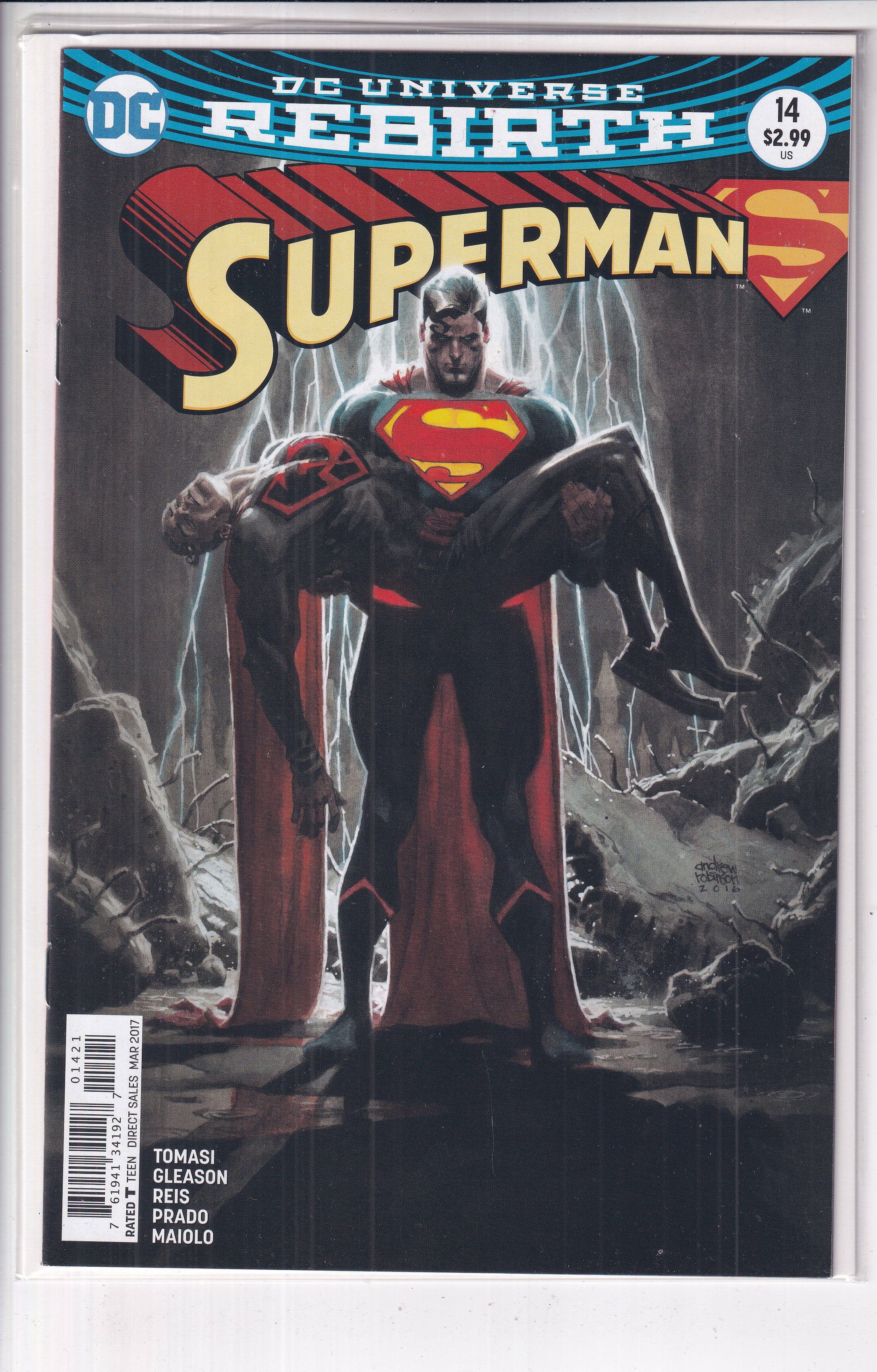 Superman #14 Variant - Slab City Comics 