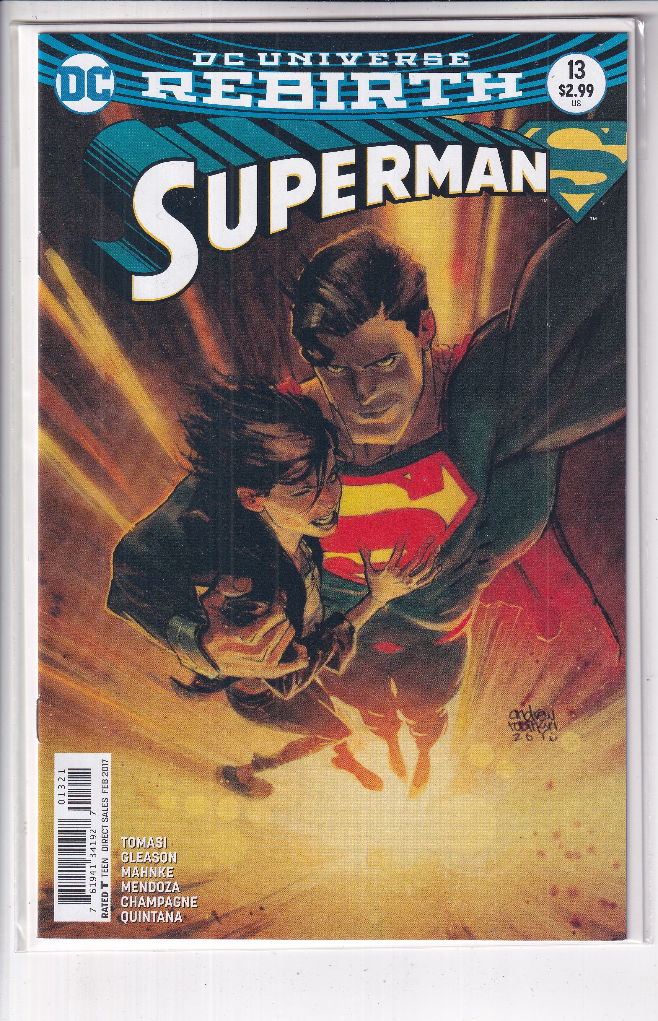 Superman #13 Variant - Slab City Comics 