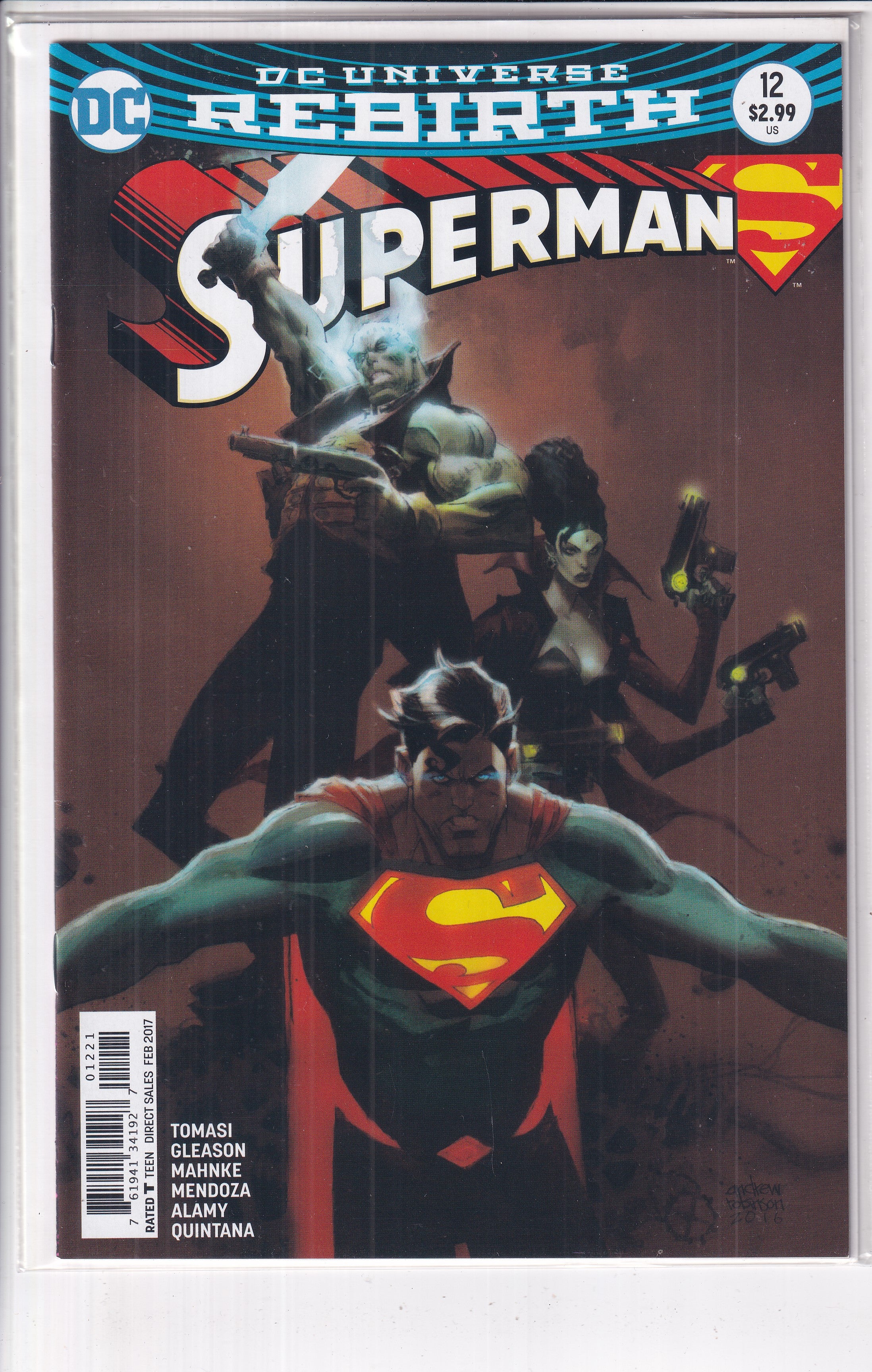 Superman #12 Variant - Slab City Comics 