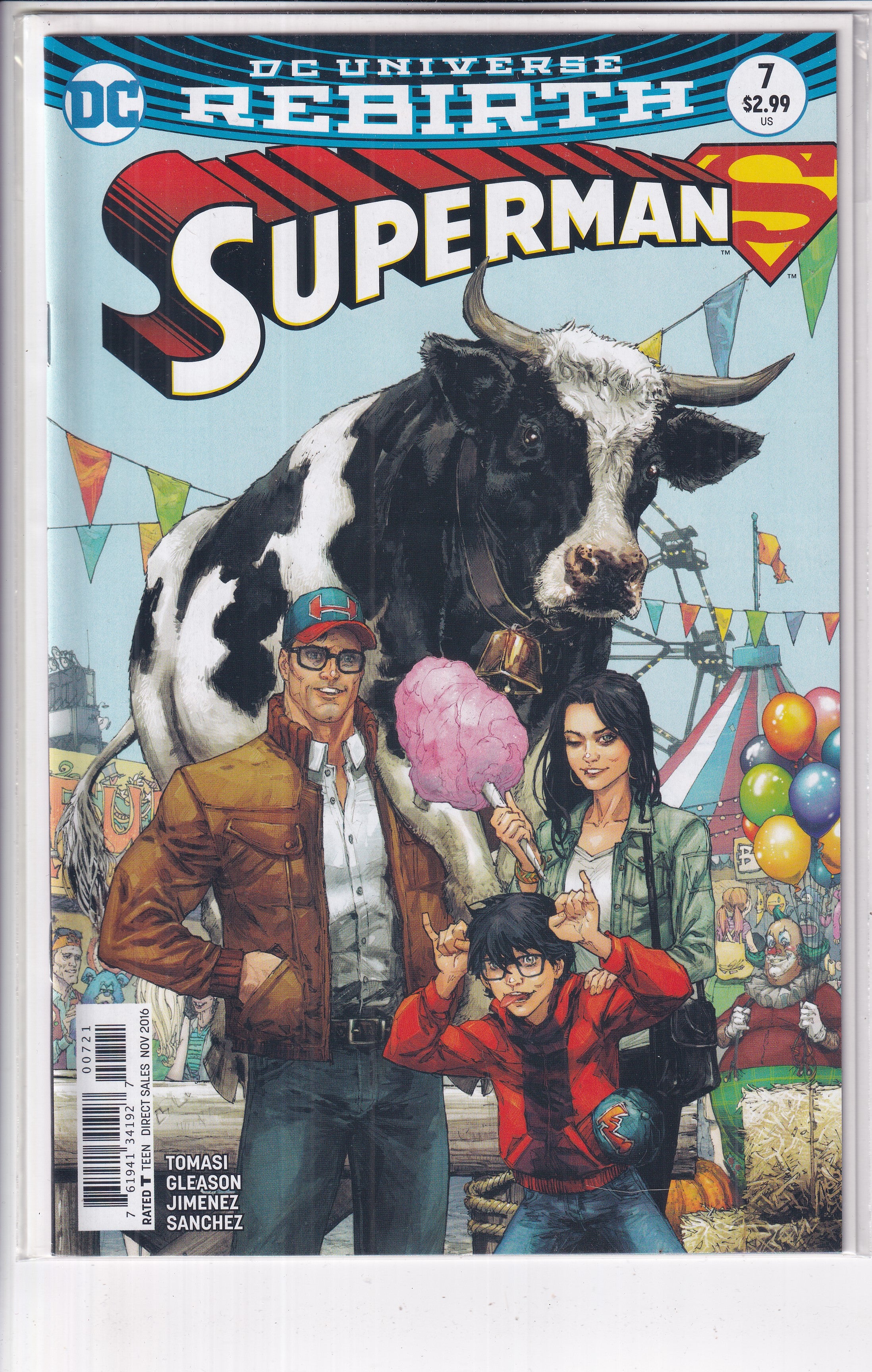 Superman #7 Variant - Slab City Comics 