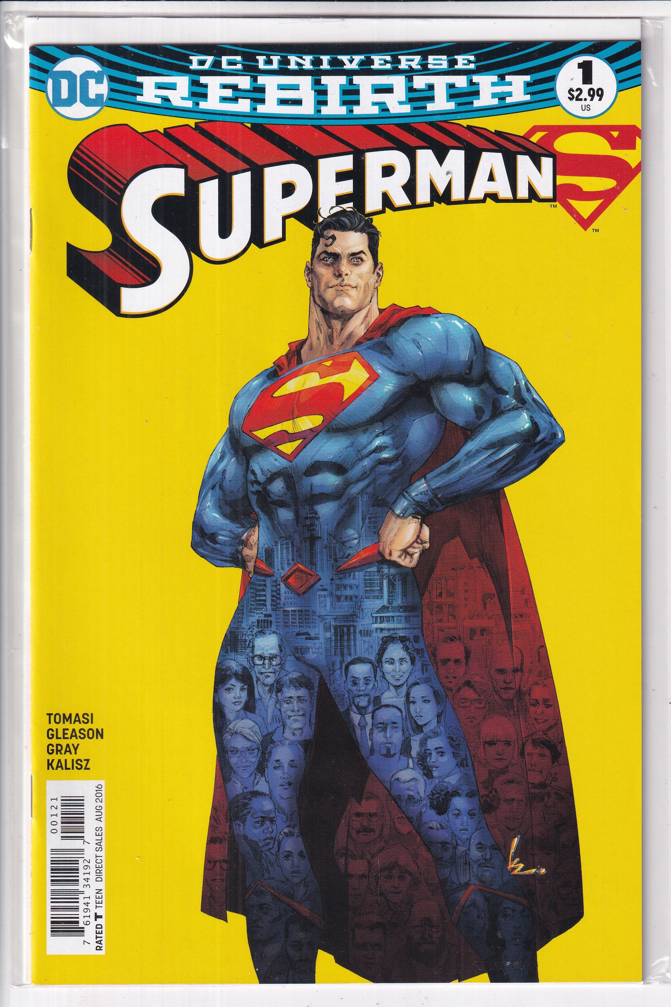 Superman #1 Variant - Slab City Comics 