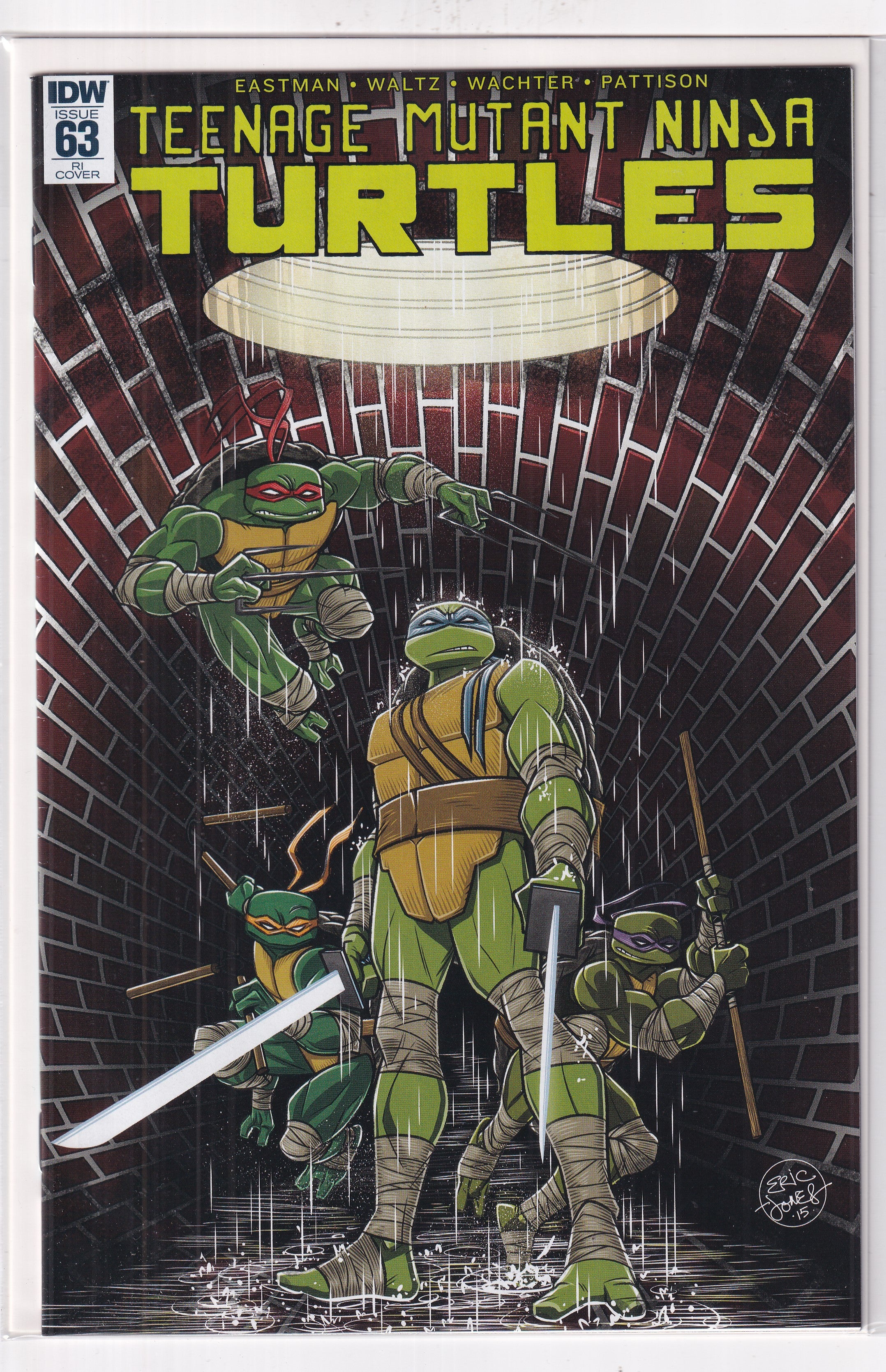 TEENAGE MUTANT NINJA TURTLES #63 VARIANT - Slab City Comics 